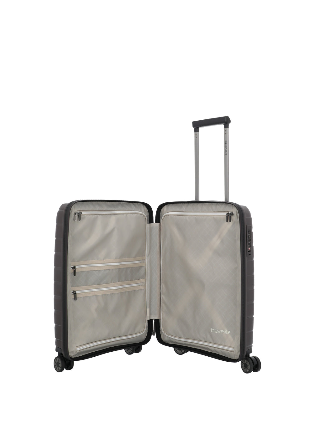 Travelite Air Base 4w Trolley S, Coffee