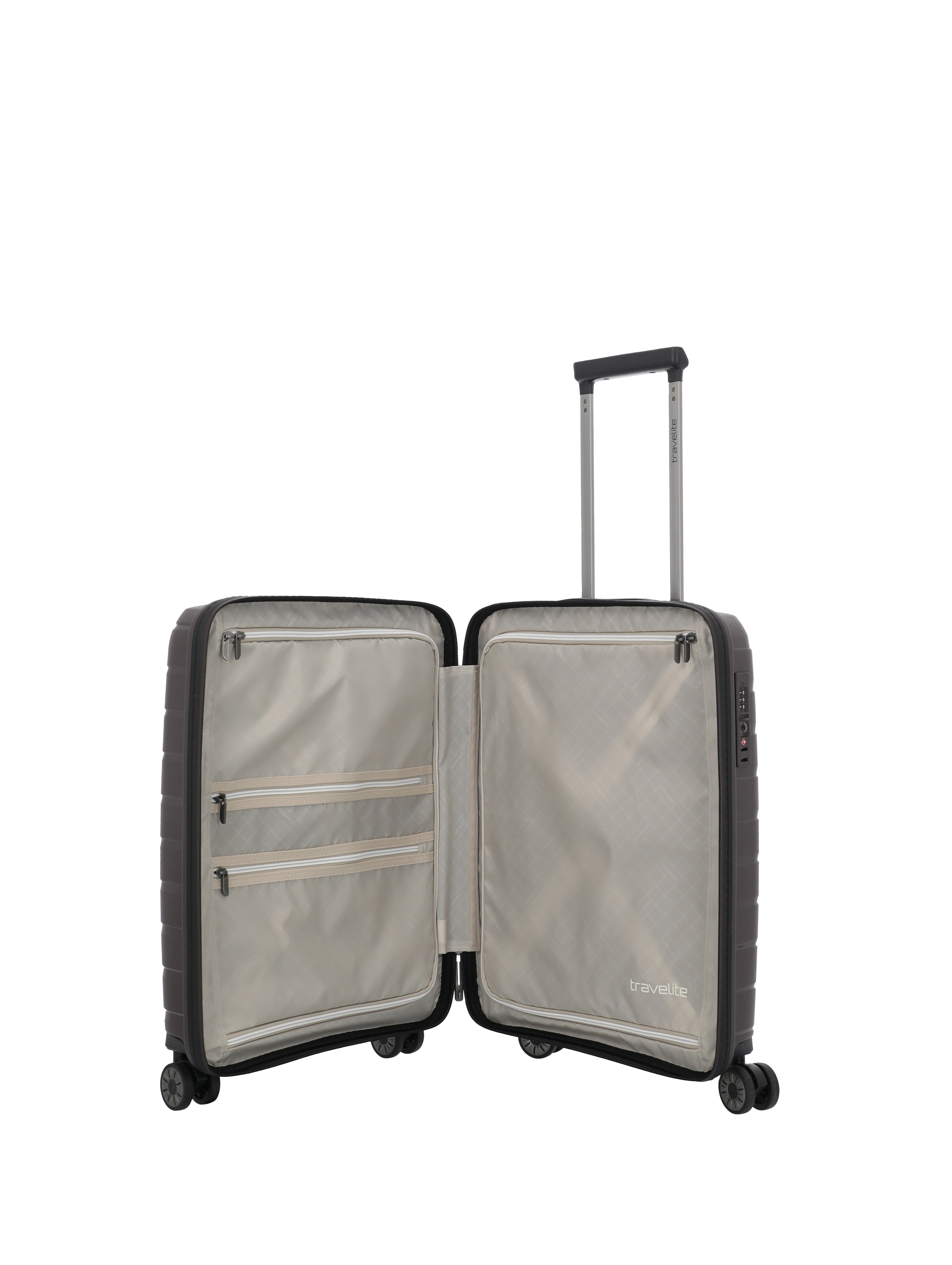 Travelite Air Base 4w Trolley S, Coffee