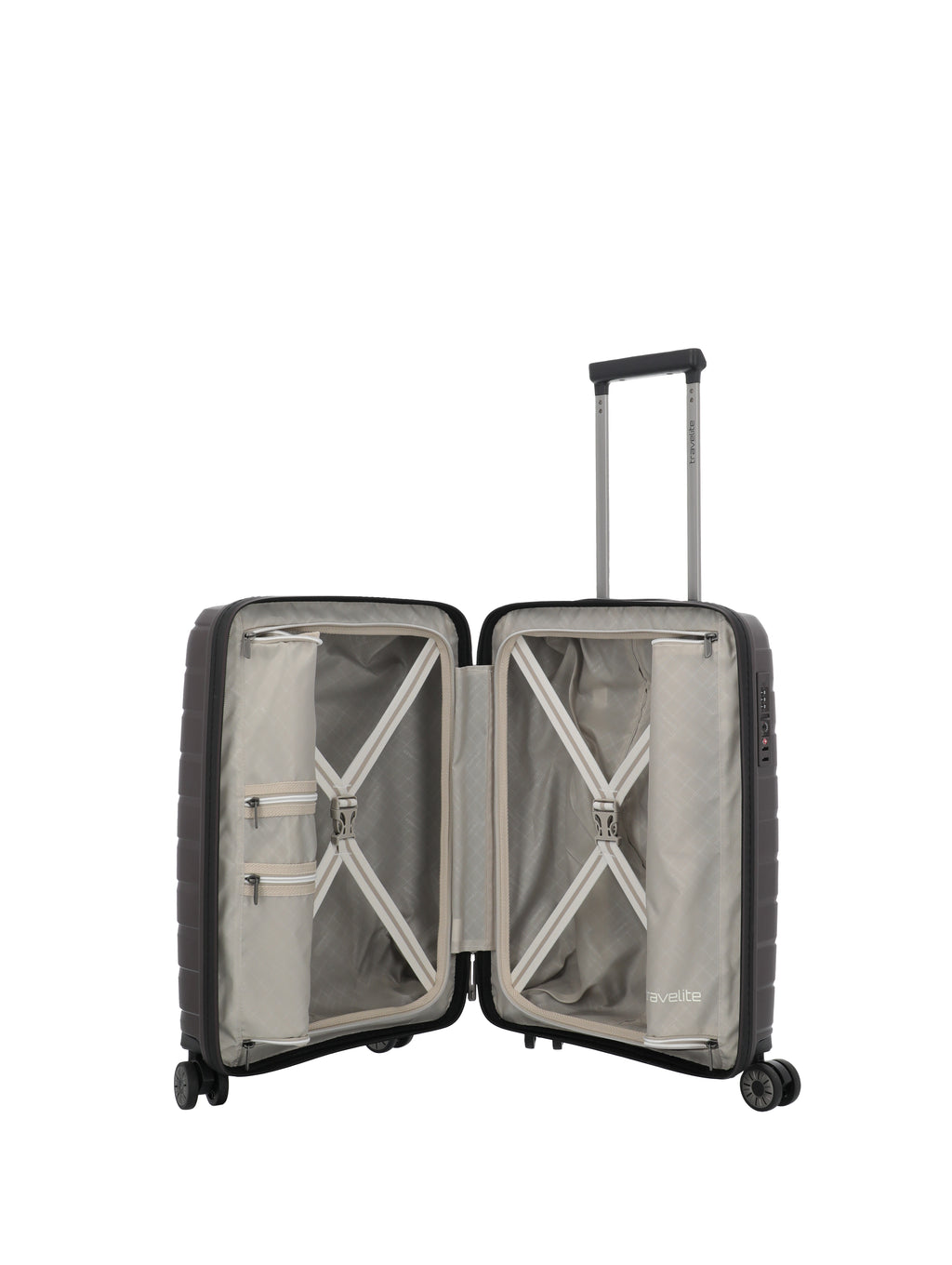 Travelite Air Base 4w Trolley S, Coffee