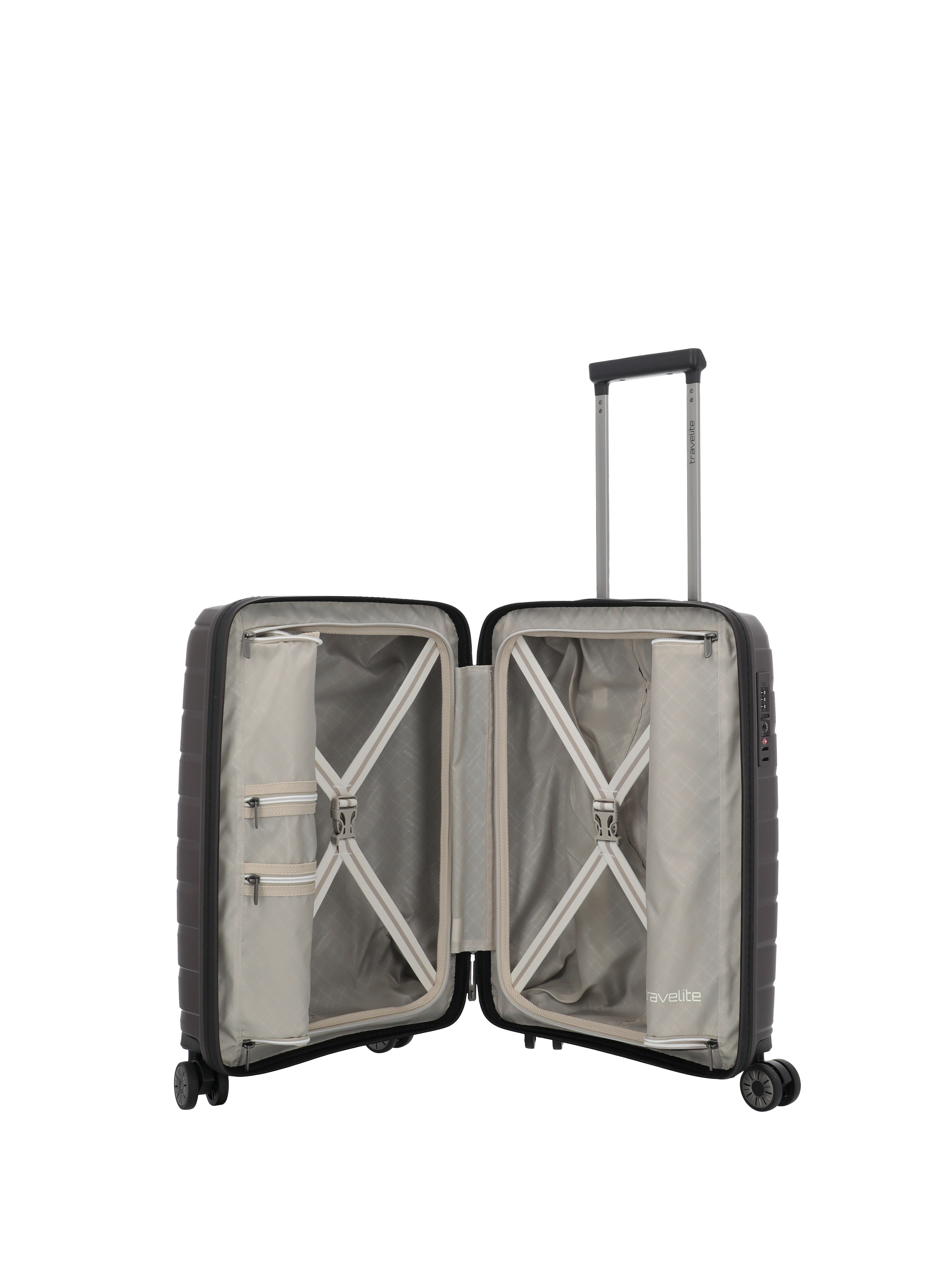 Travelite Air Base 4w Trolley S, Coffee