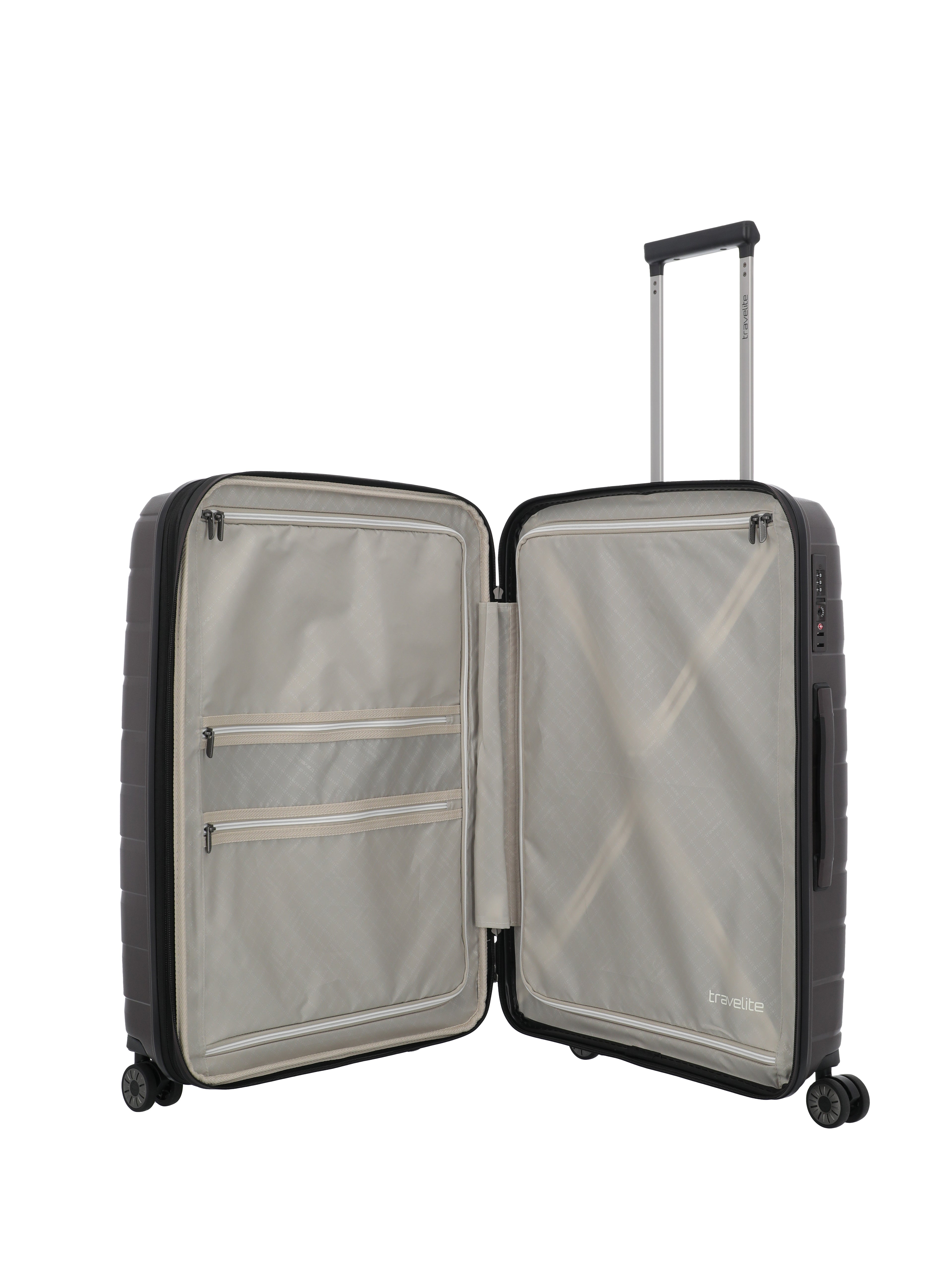 Travelite Air Base 4w Trolley M erw., Coffee