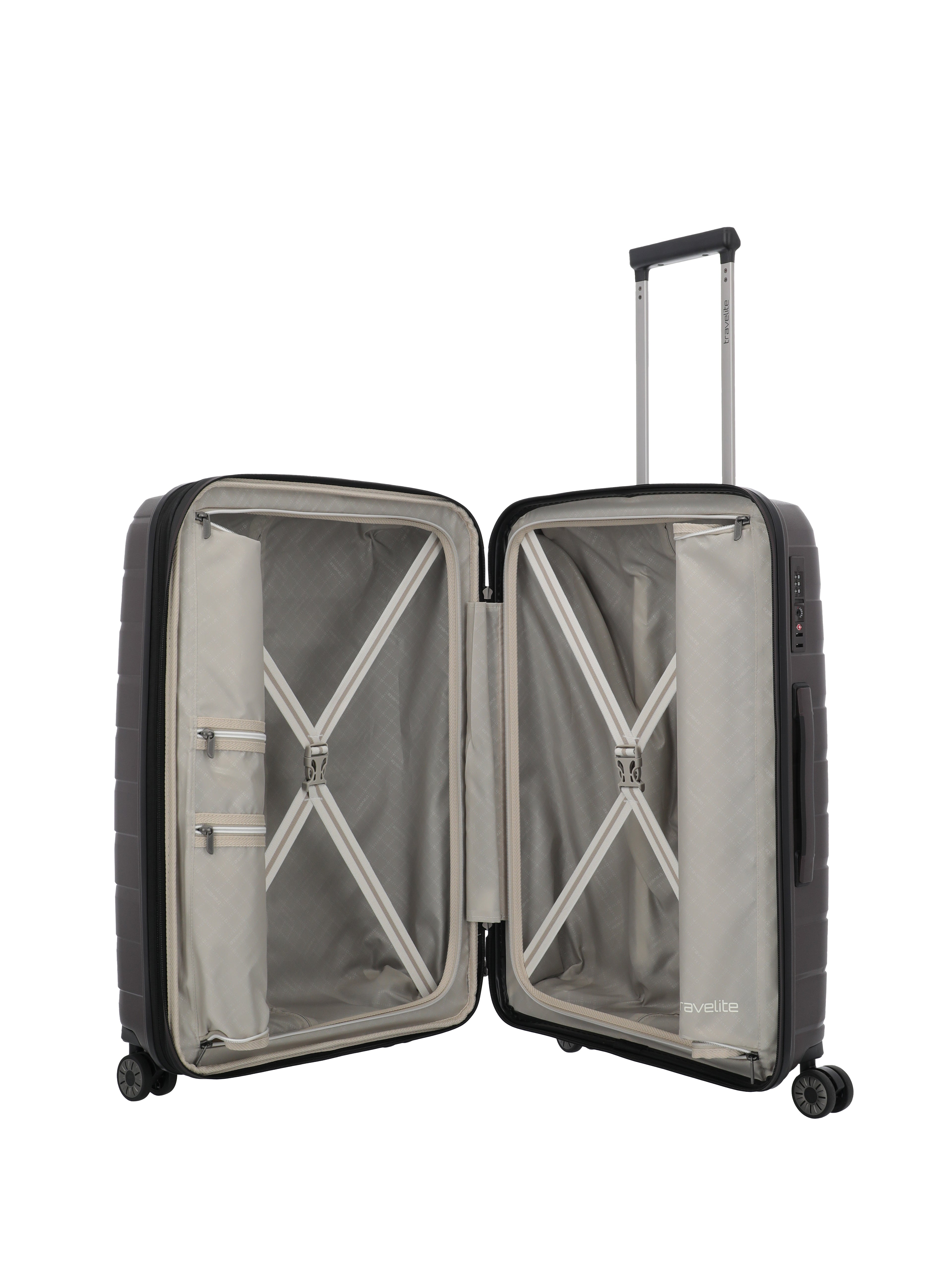 Travelite Air Base 4w Trolley M erw., Coffee