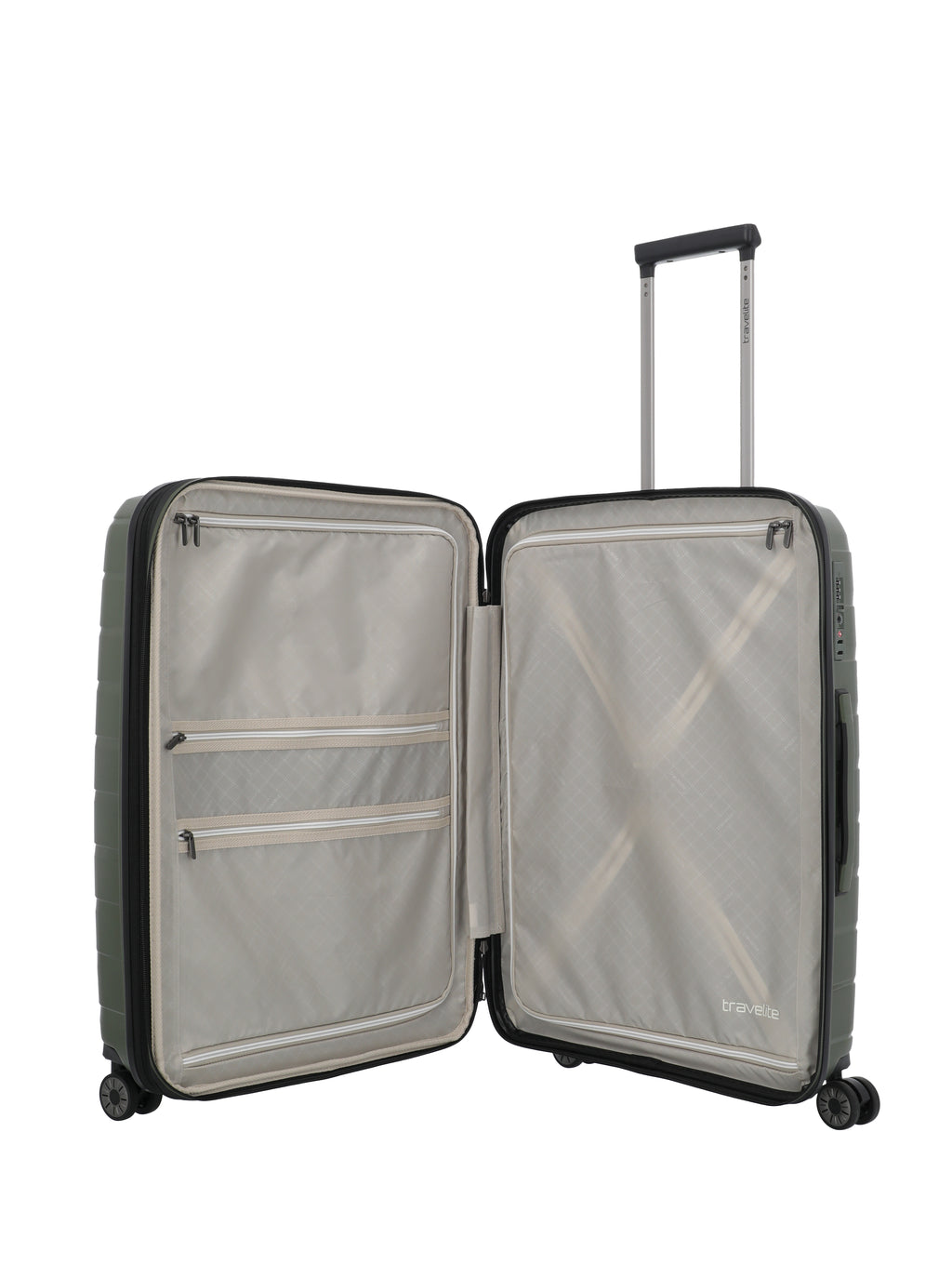 Travelite Air Base 4w Trolley M erw., Olive