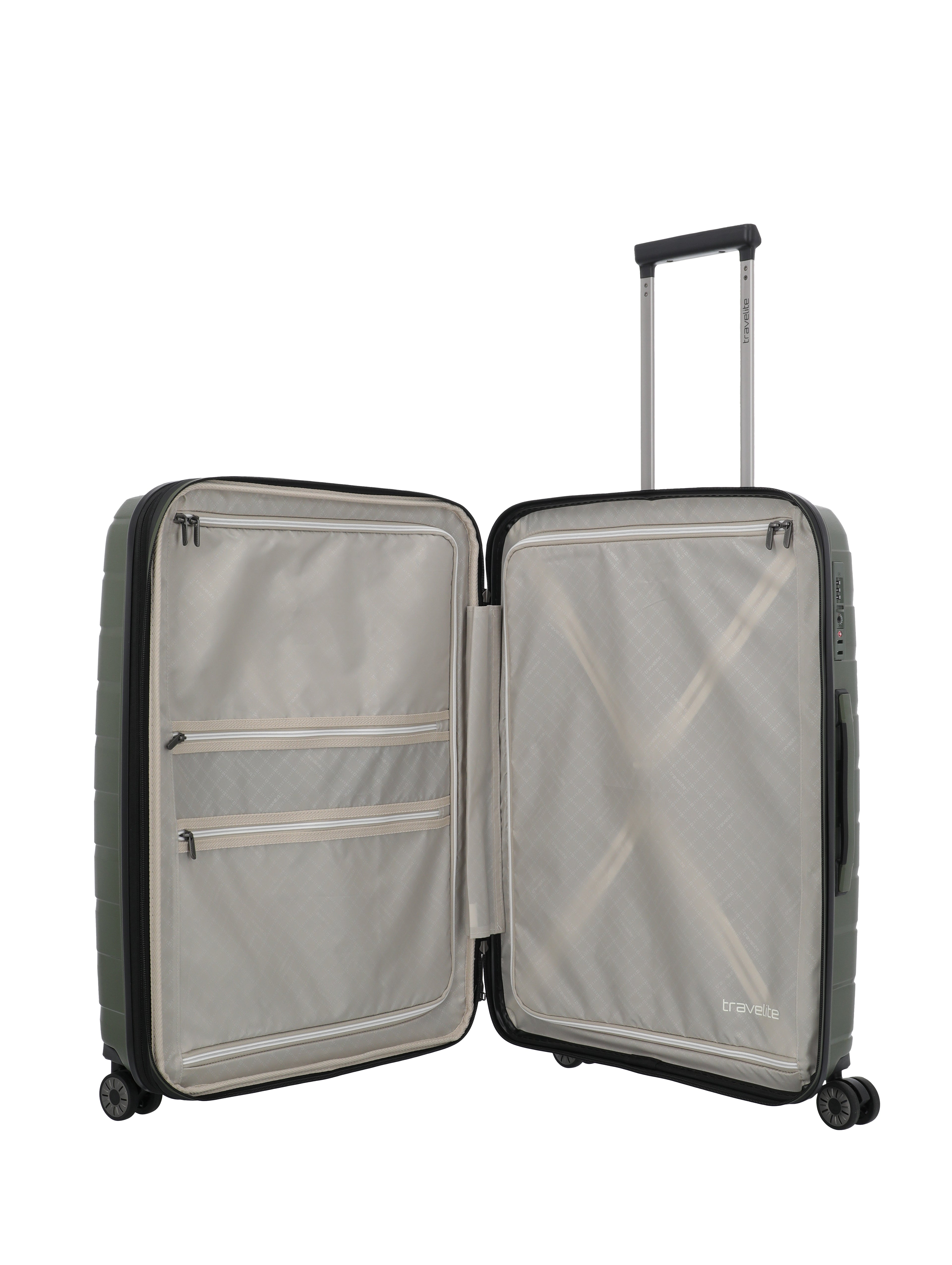 Travelite Air Base 4w Trolley M erw., Olive