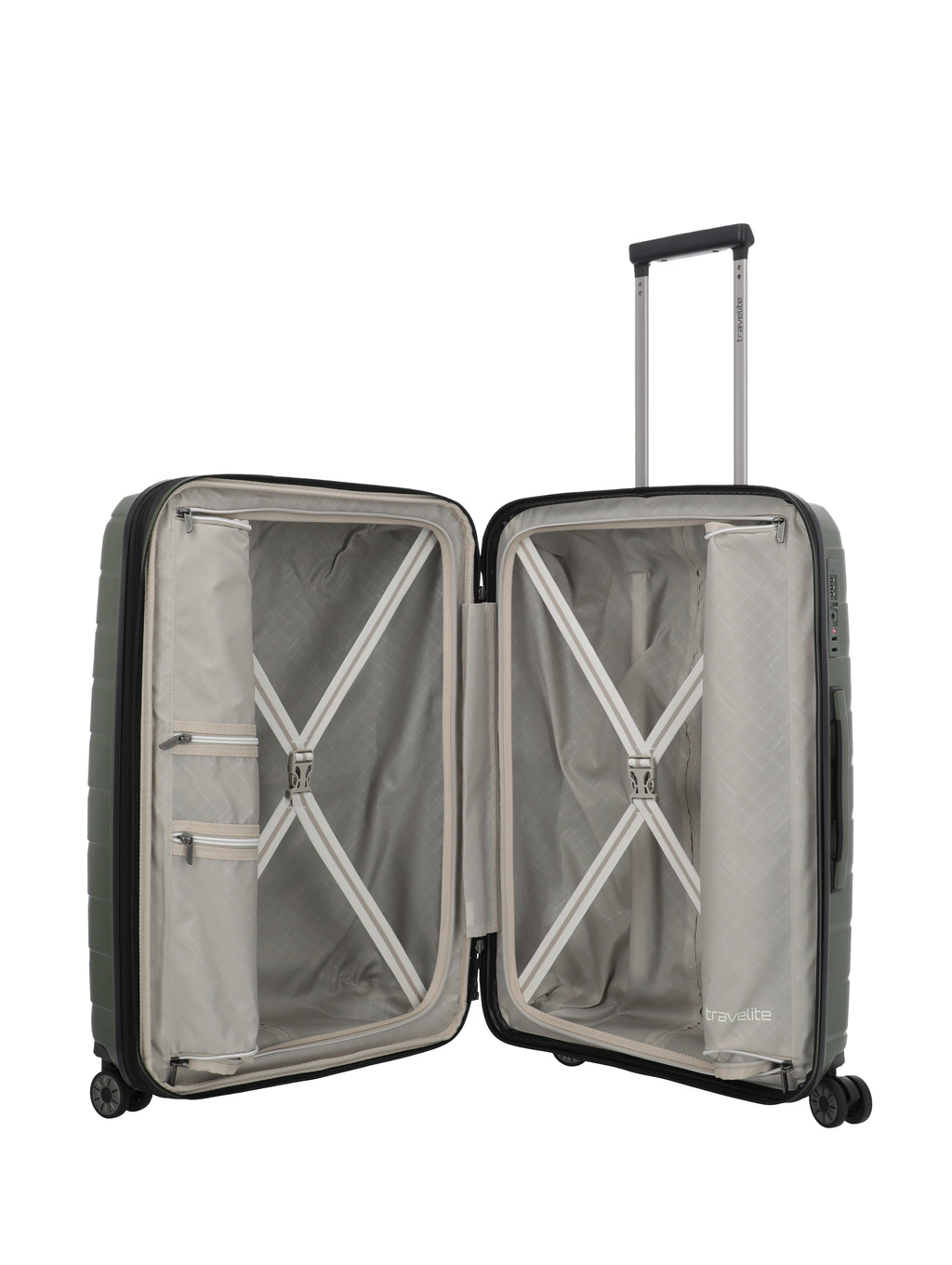 Travelite Air Base 4w Trolley M erw., Olive