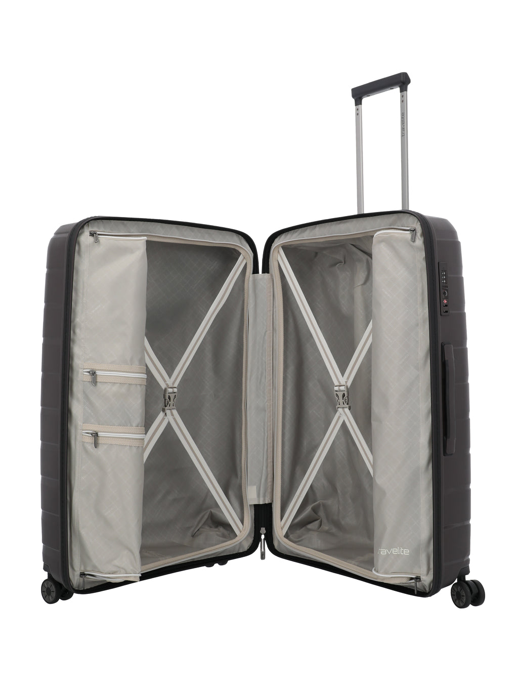 Travelite Air Base 4w Trolley L, Coffee