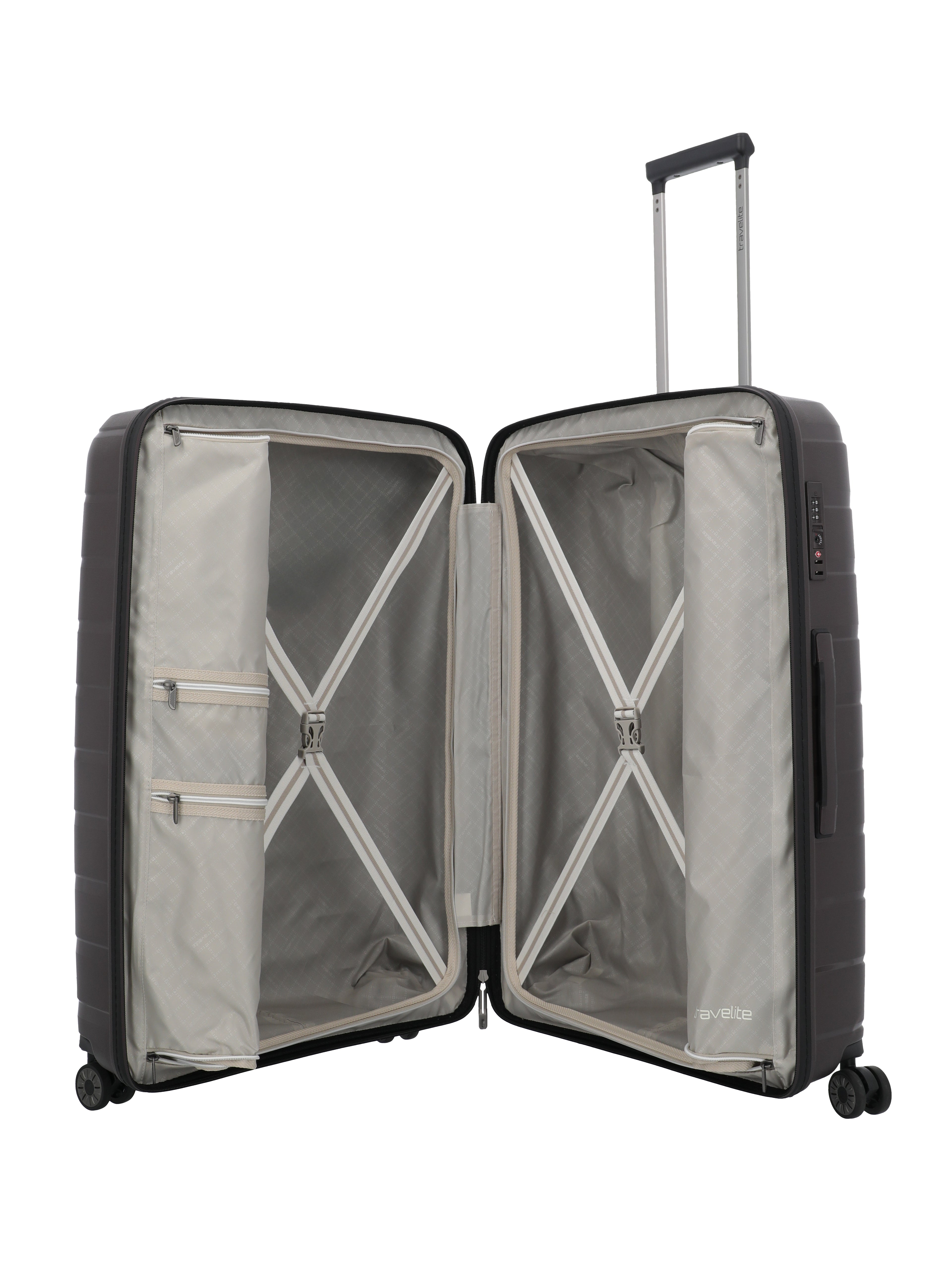 Travelite Air Base 4w Trolley L, Coffee