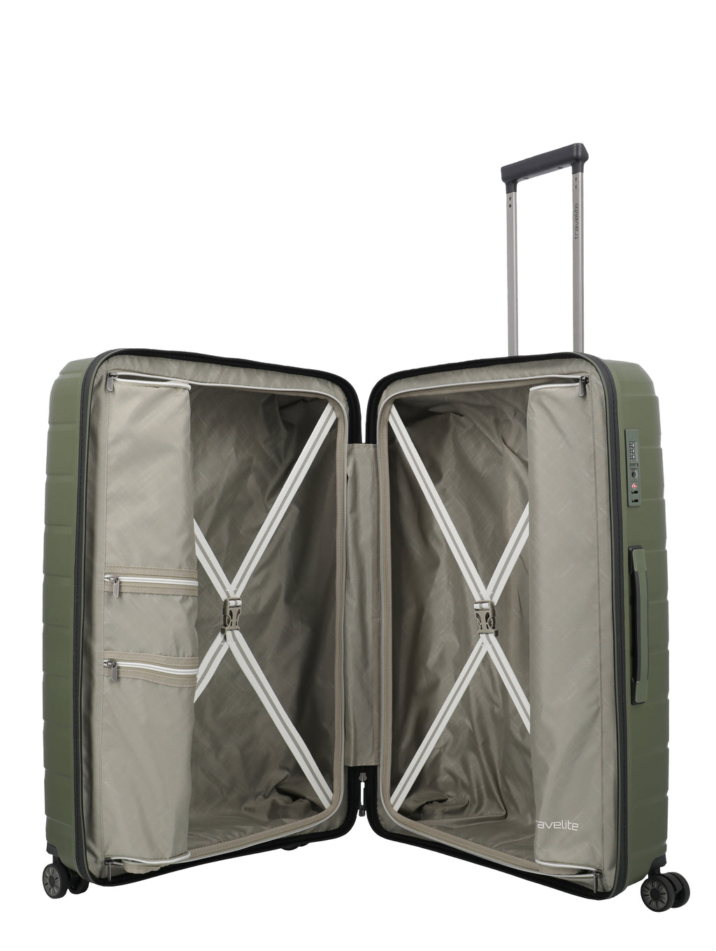 Travelite Air Base 4w Trolley L, Olive