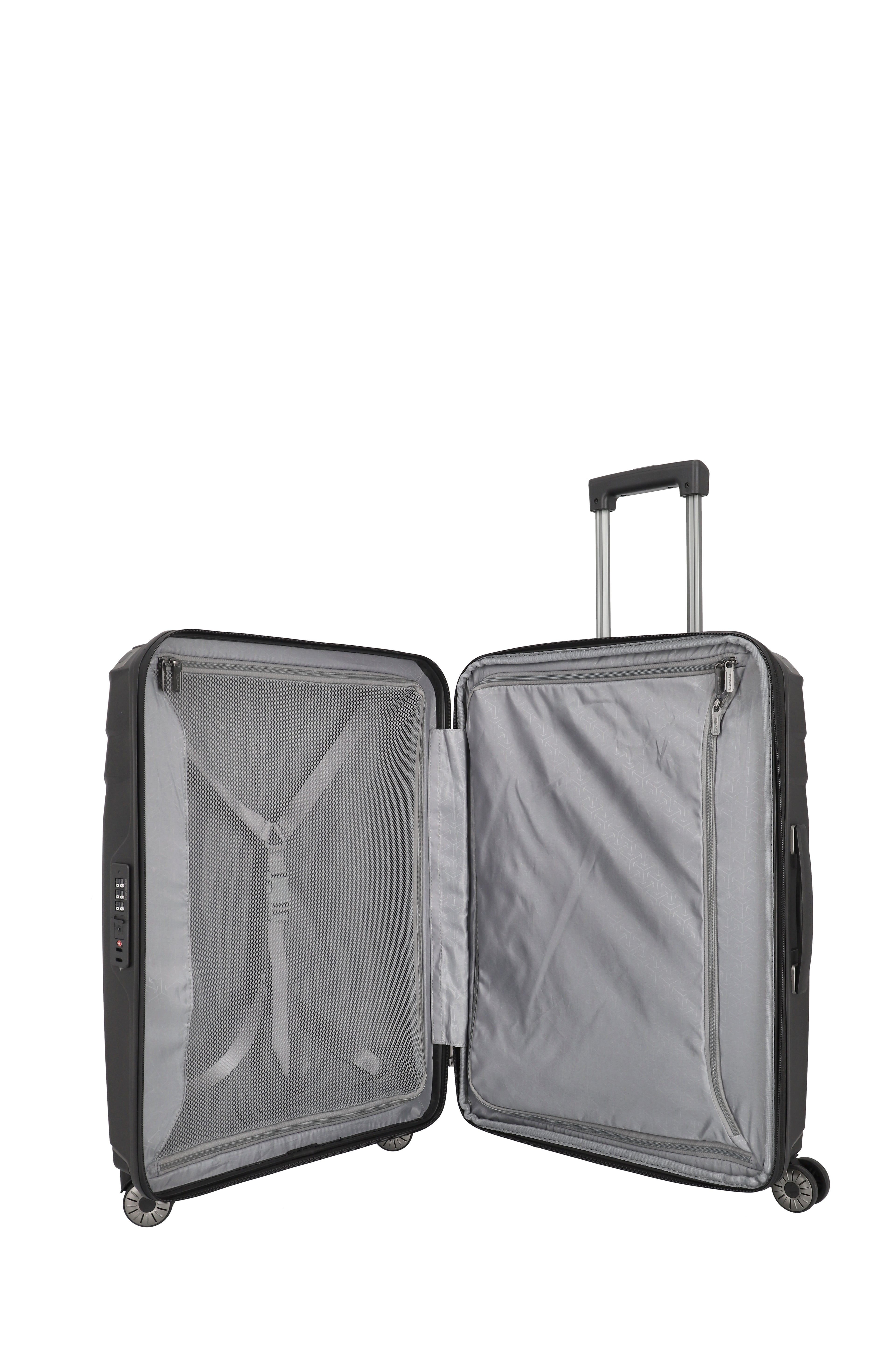 Travelite ELVAA 4w Trolley M erw., Schwarz