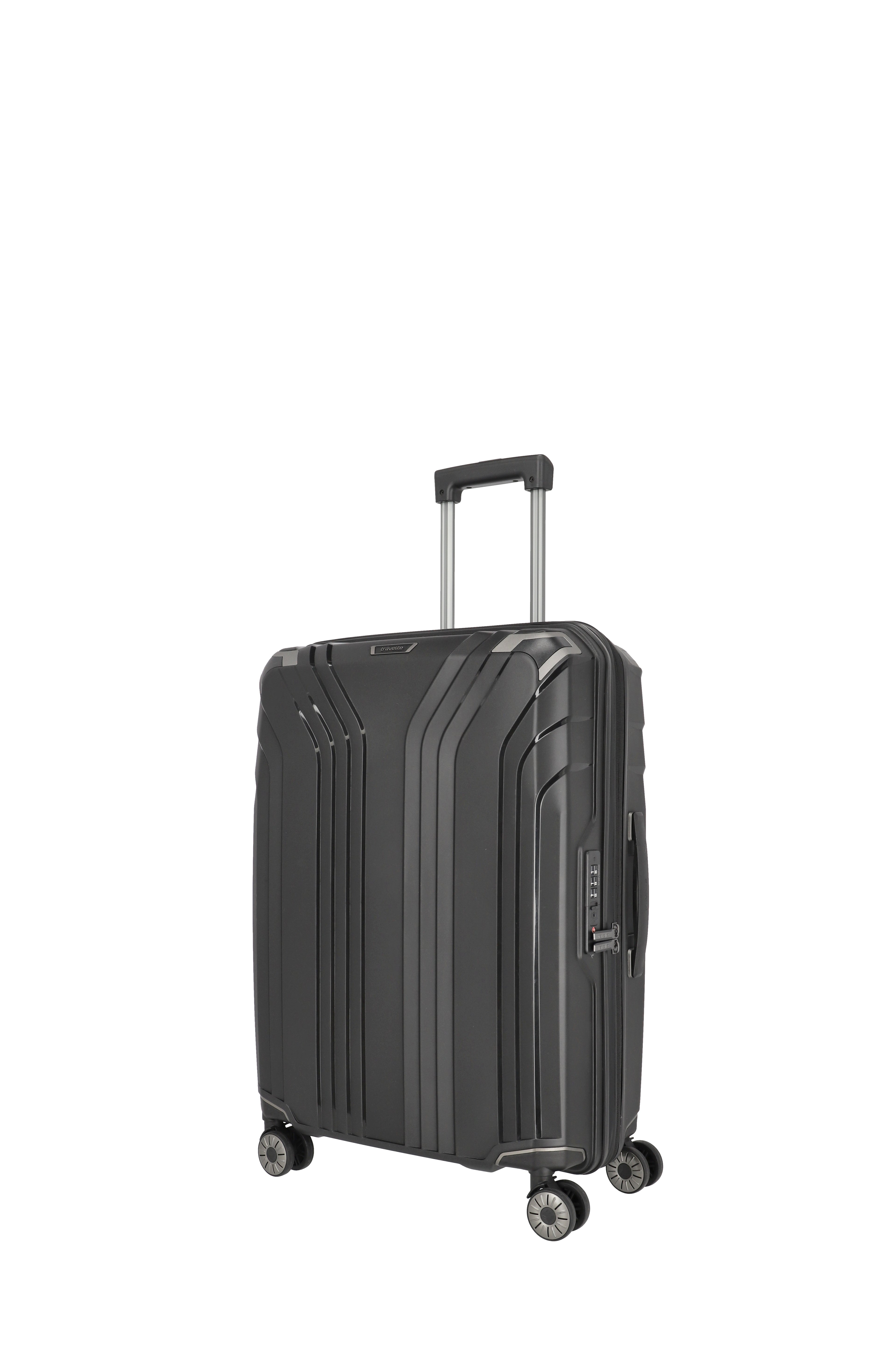 Travelite ELVAA 4w Trolley M erw., Schwarz