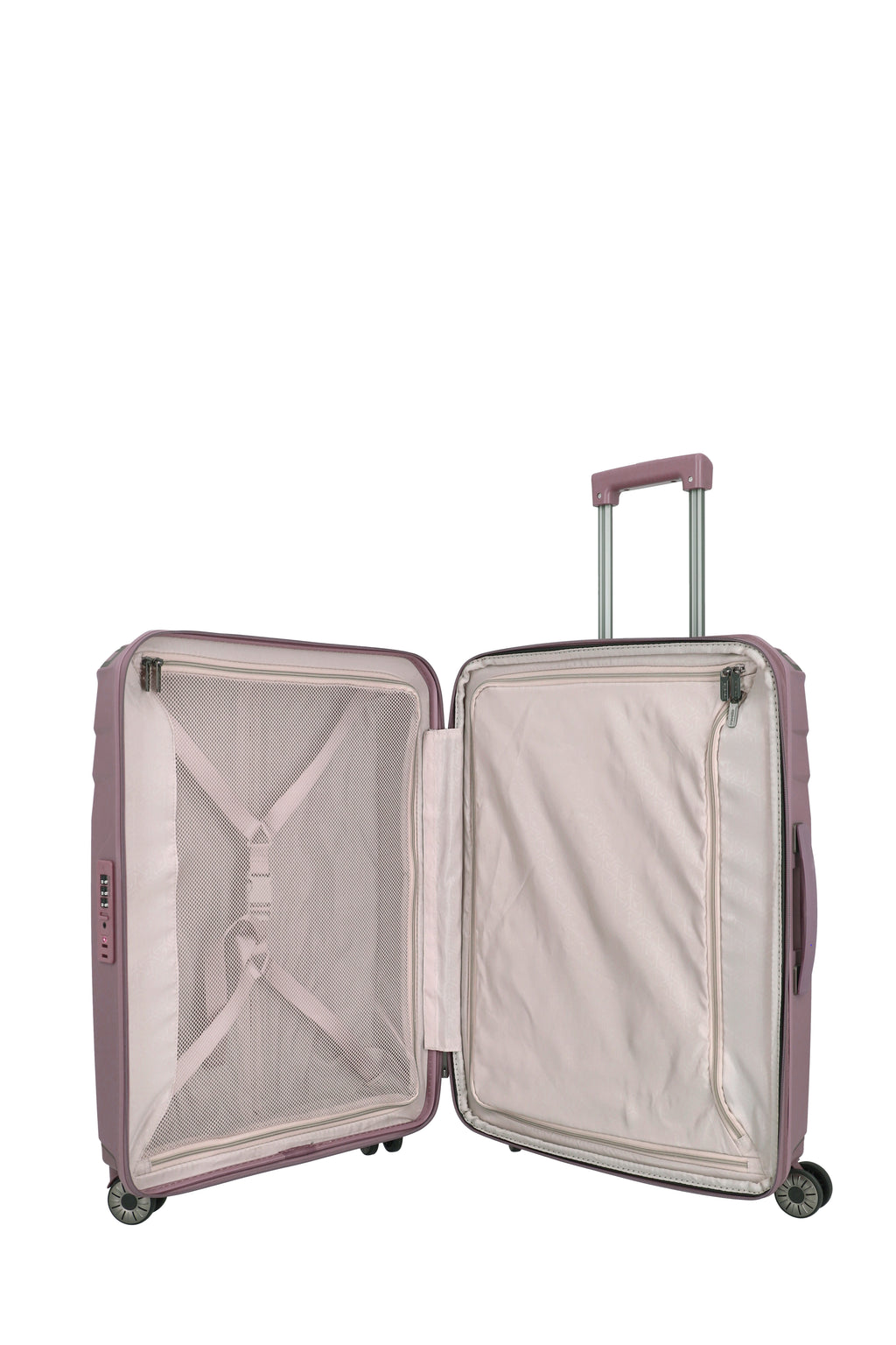 Travelite ELVAA 4w Trolley M erw., Rosé