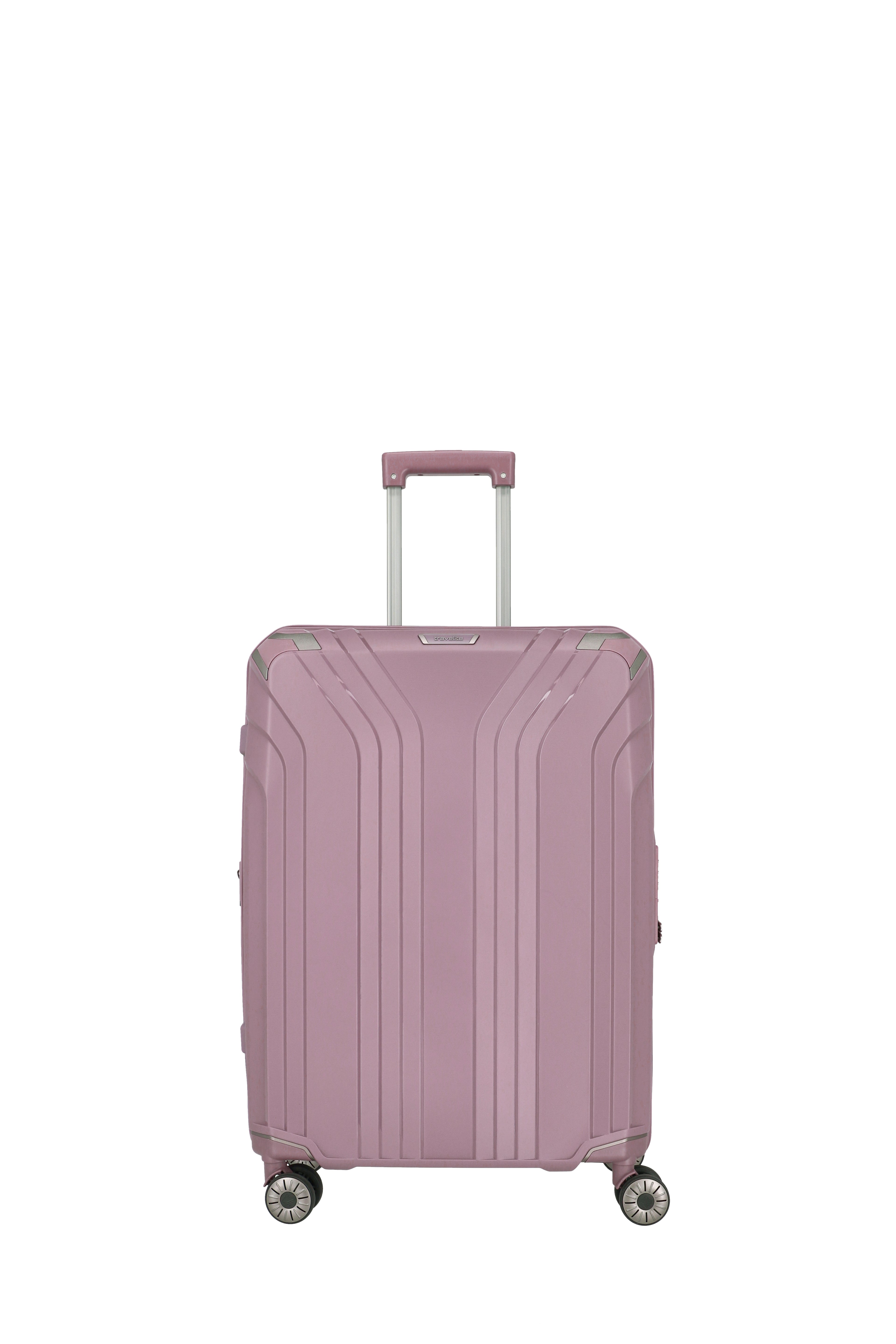 Travelite ELVAA 4w Trolley M erw., Rosé