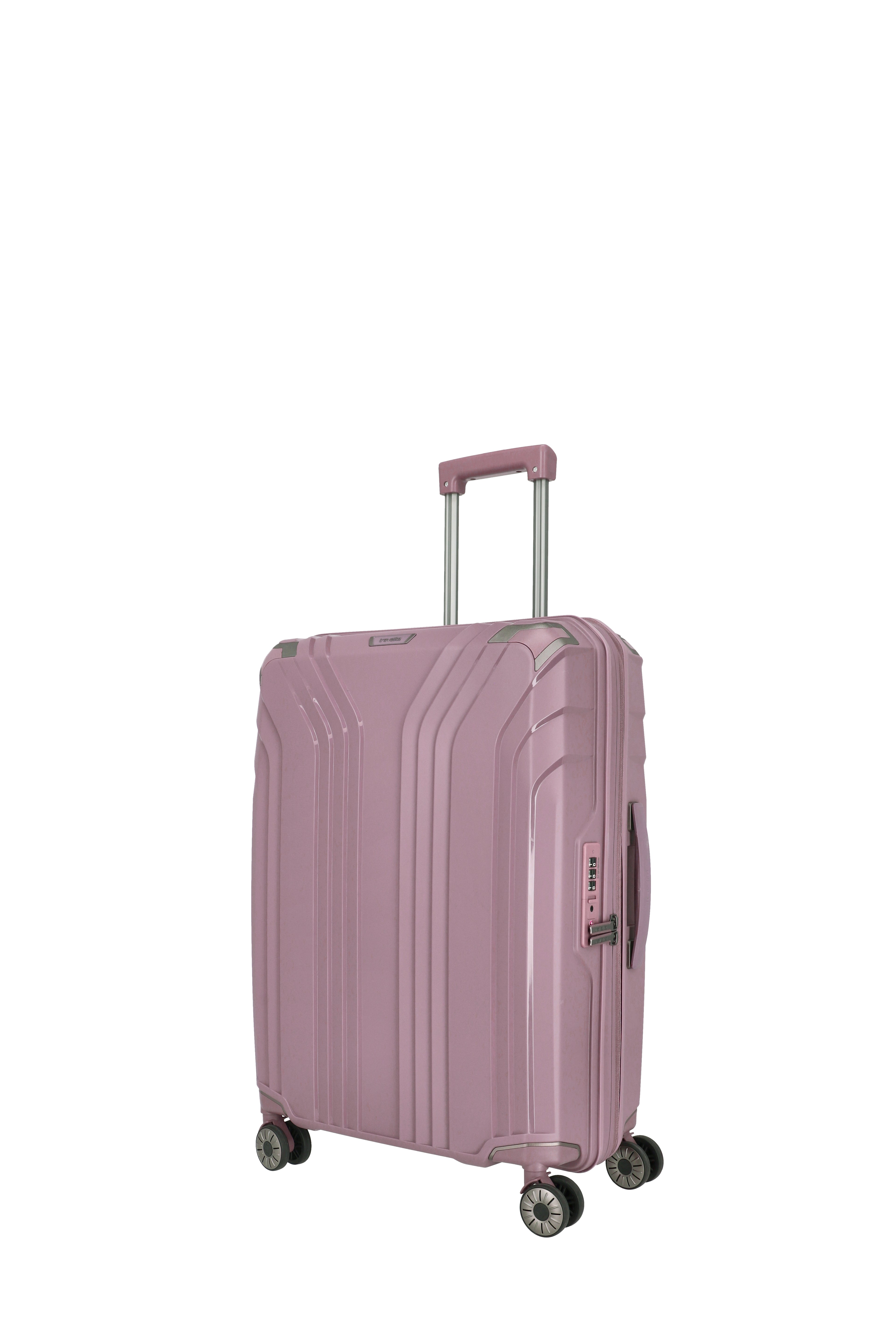 Travelite ELVAA 4w Trolley M erw., Rosé