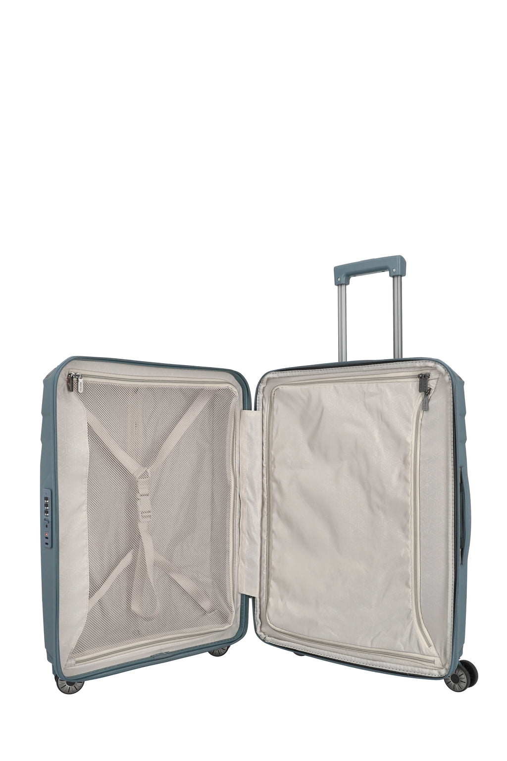 Travelite ELVAA 4w Trolley M erw., Blaugrau