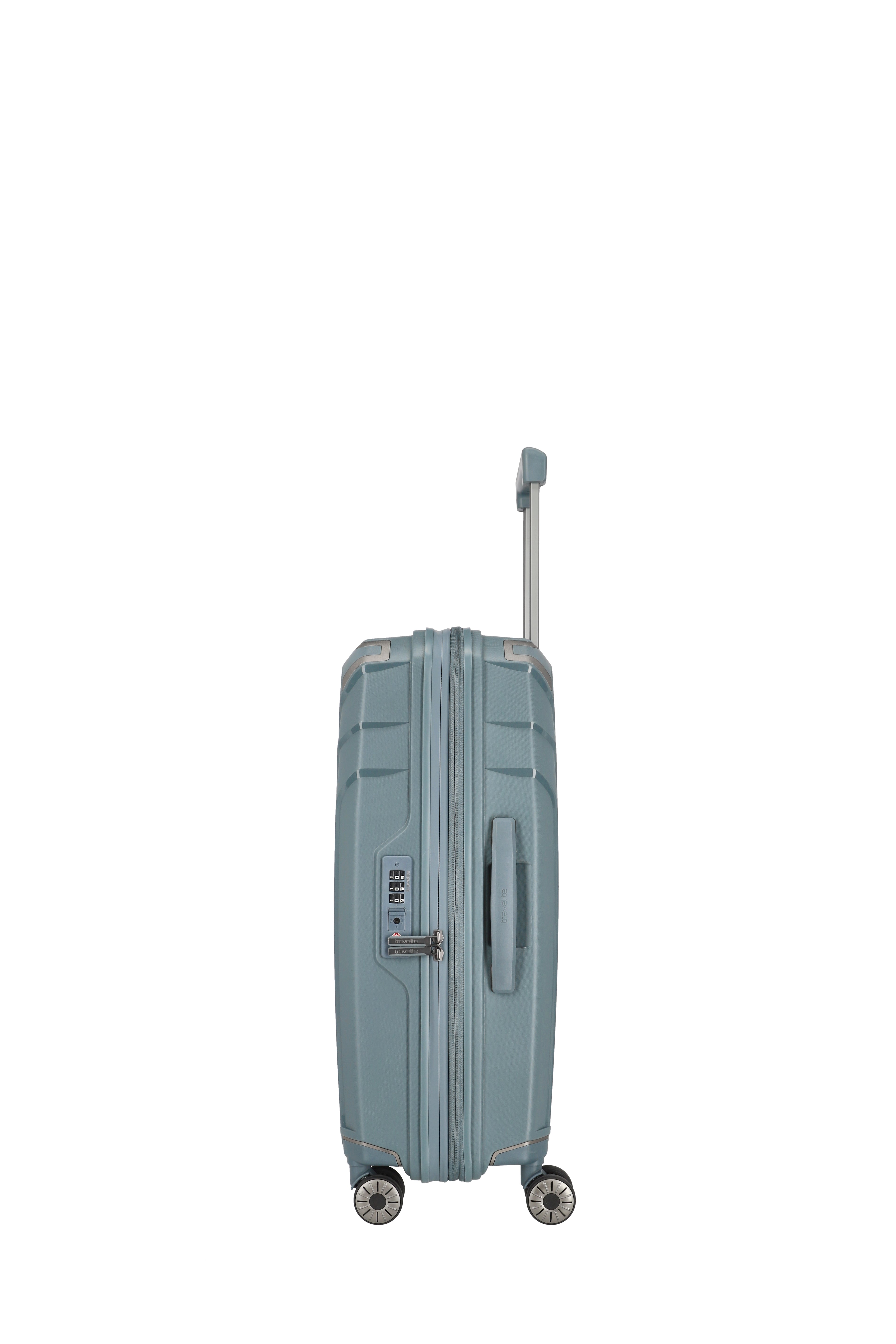 Travelite ELVAA 4w Trolley M erw., Blaugrau