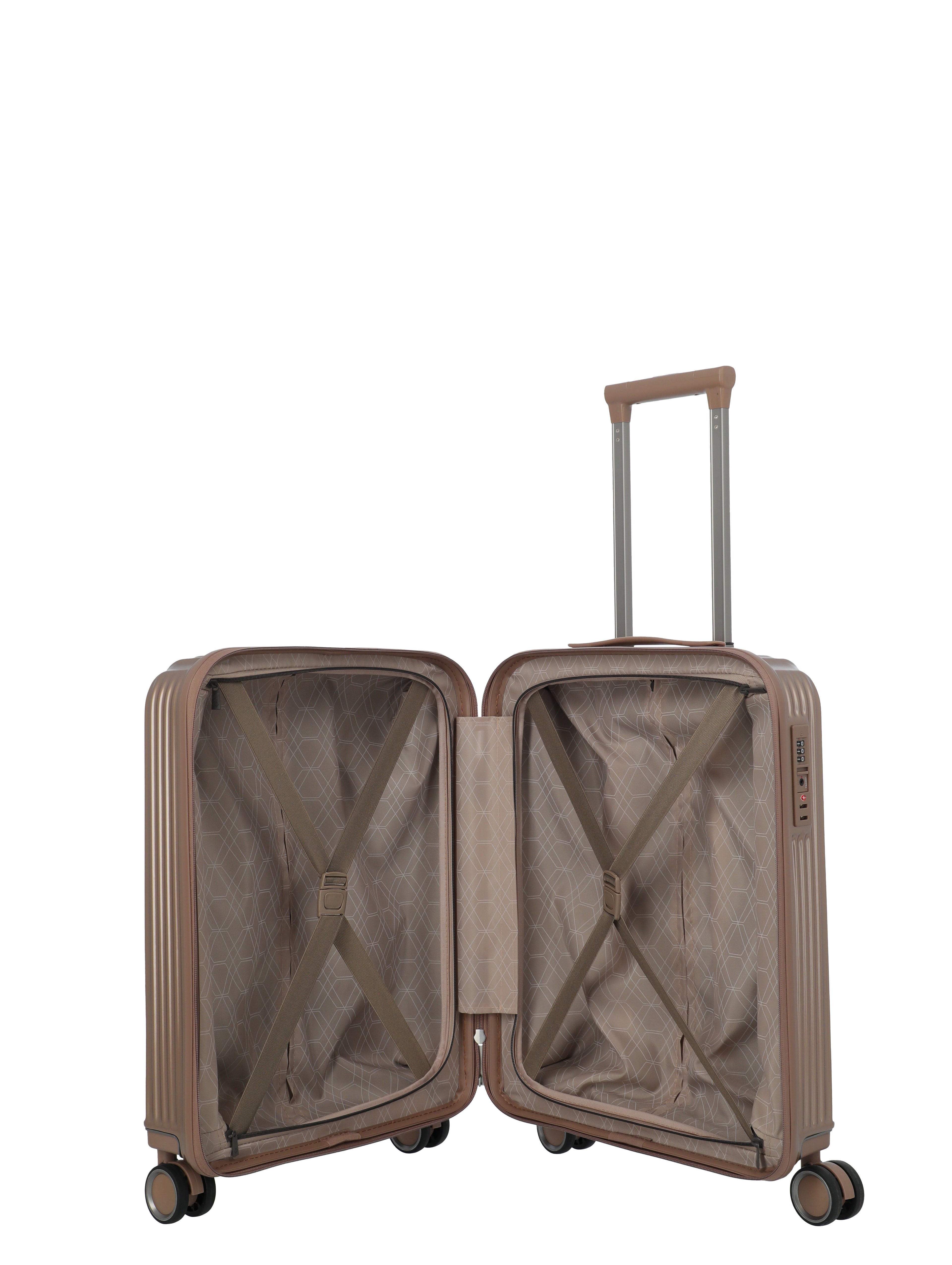 Travelite PAROS 4w Trolley S, Cappuccino