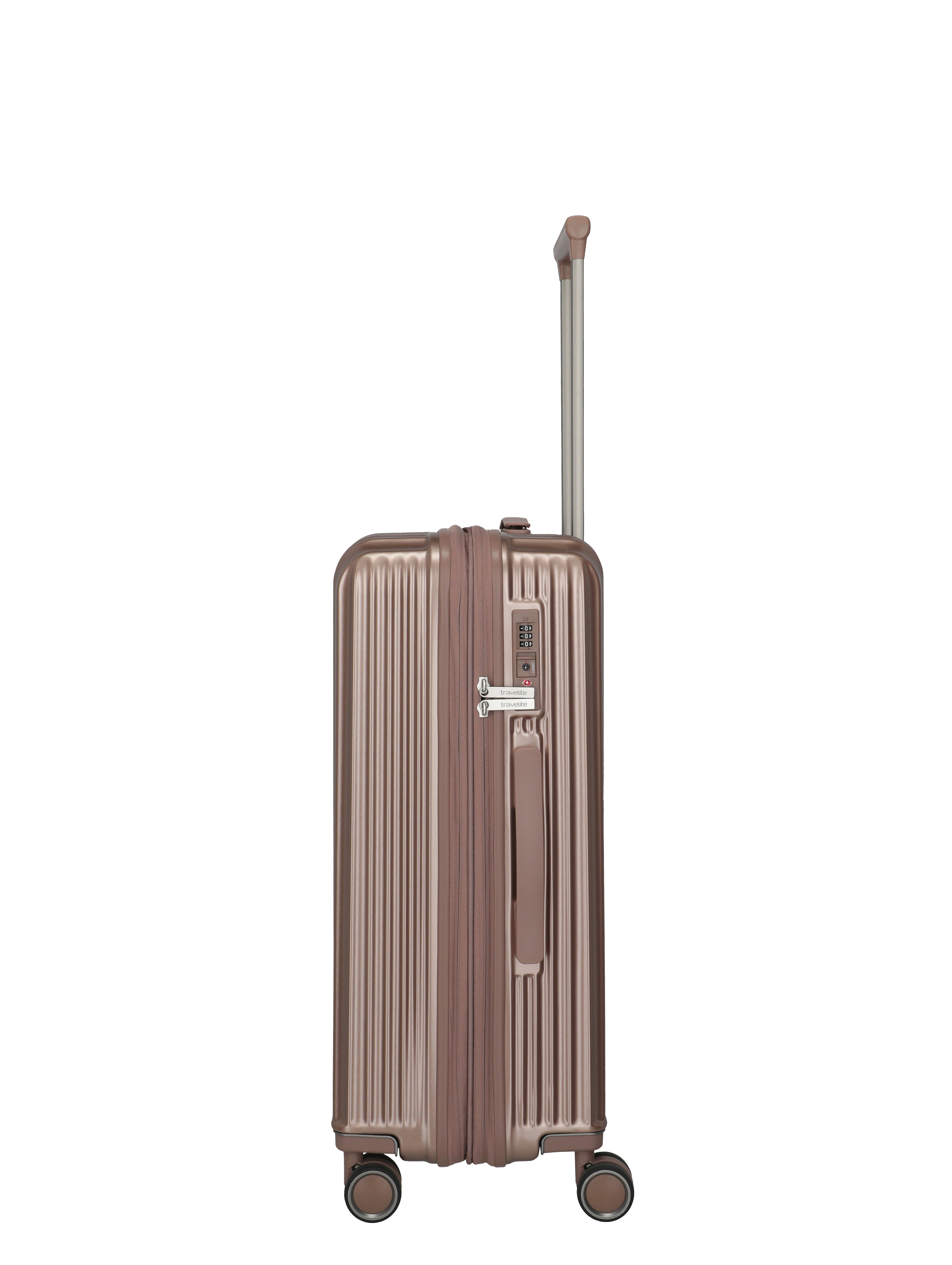 Travelite PAROS 4w Trolley M erw., Cappuccino