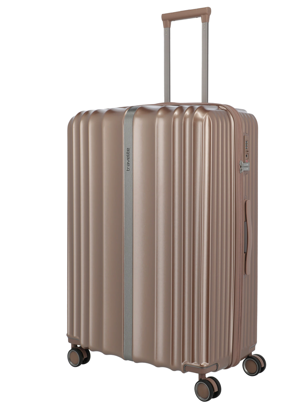Travelite PAROS 4w Trolley L, Cappuccino