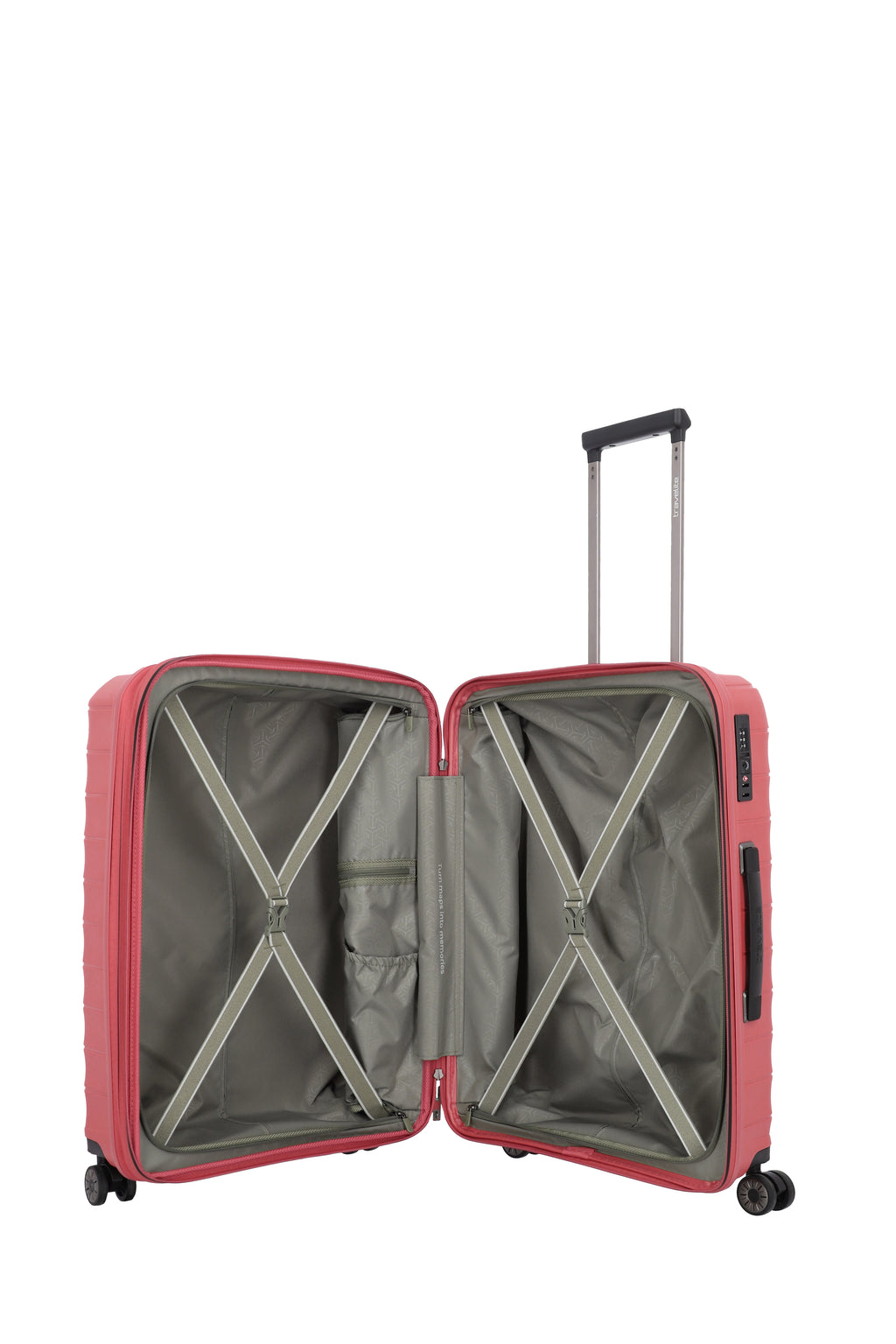 Travelite MOOBY 4w Trolley M erw., Rot