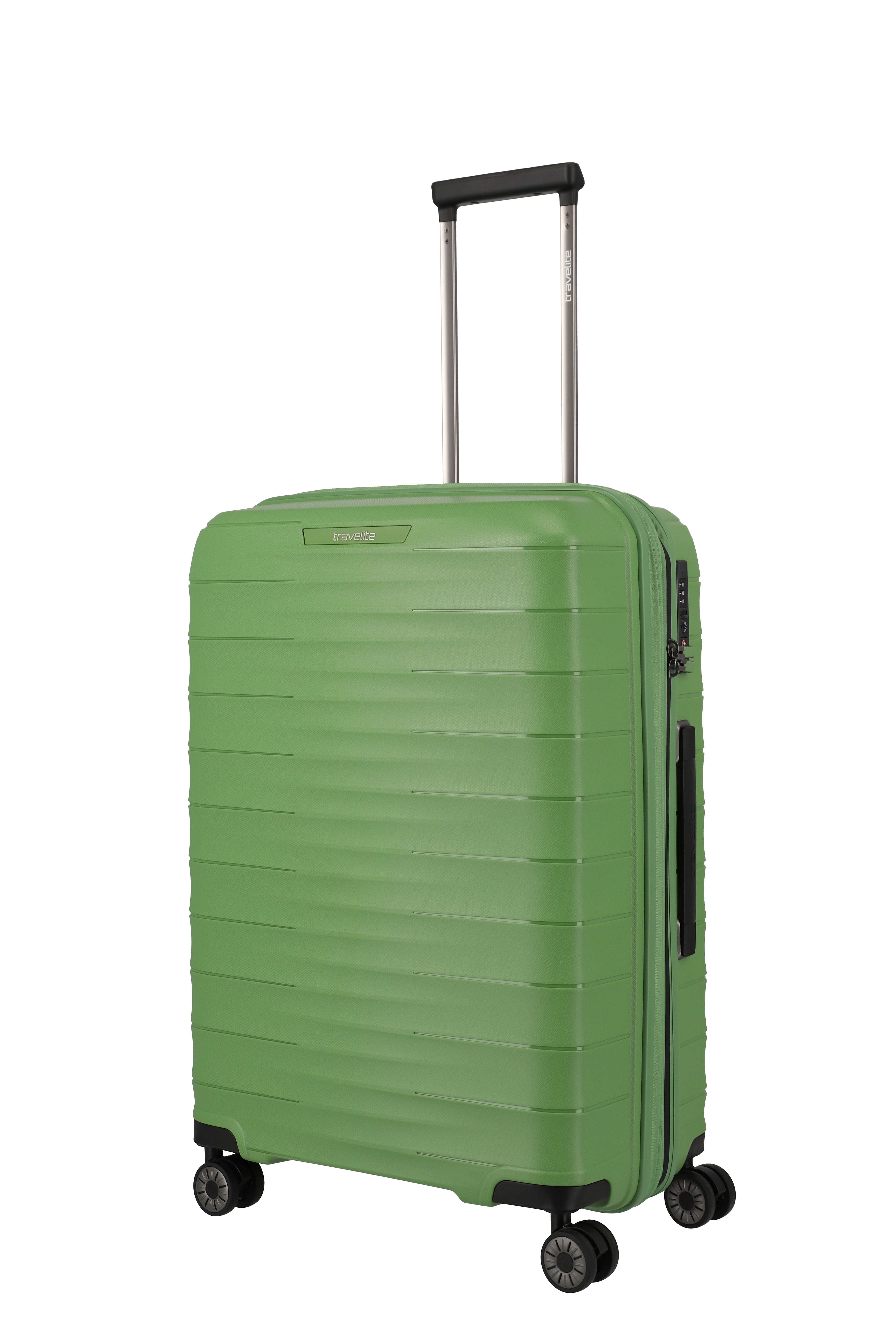 Travelite MOOBY 4w Trolley M erw., Grün