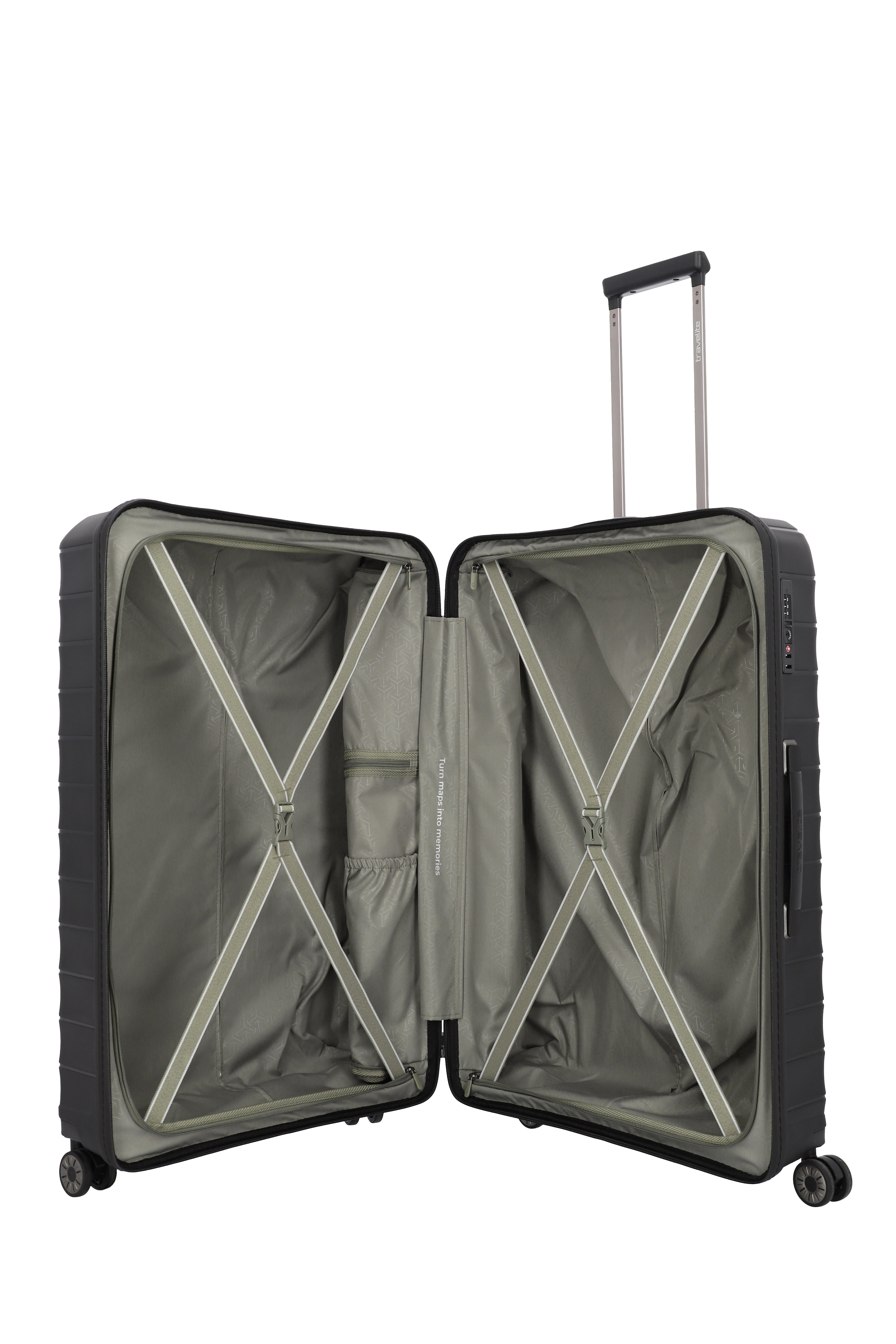 Travelite MOOBY 4w Trolley L, Schwarz