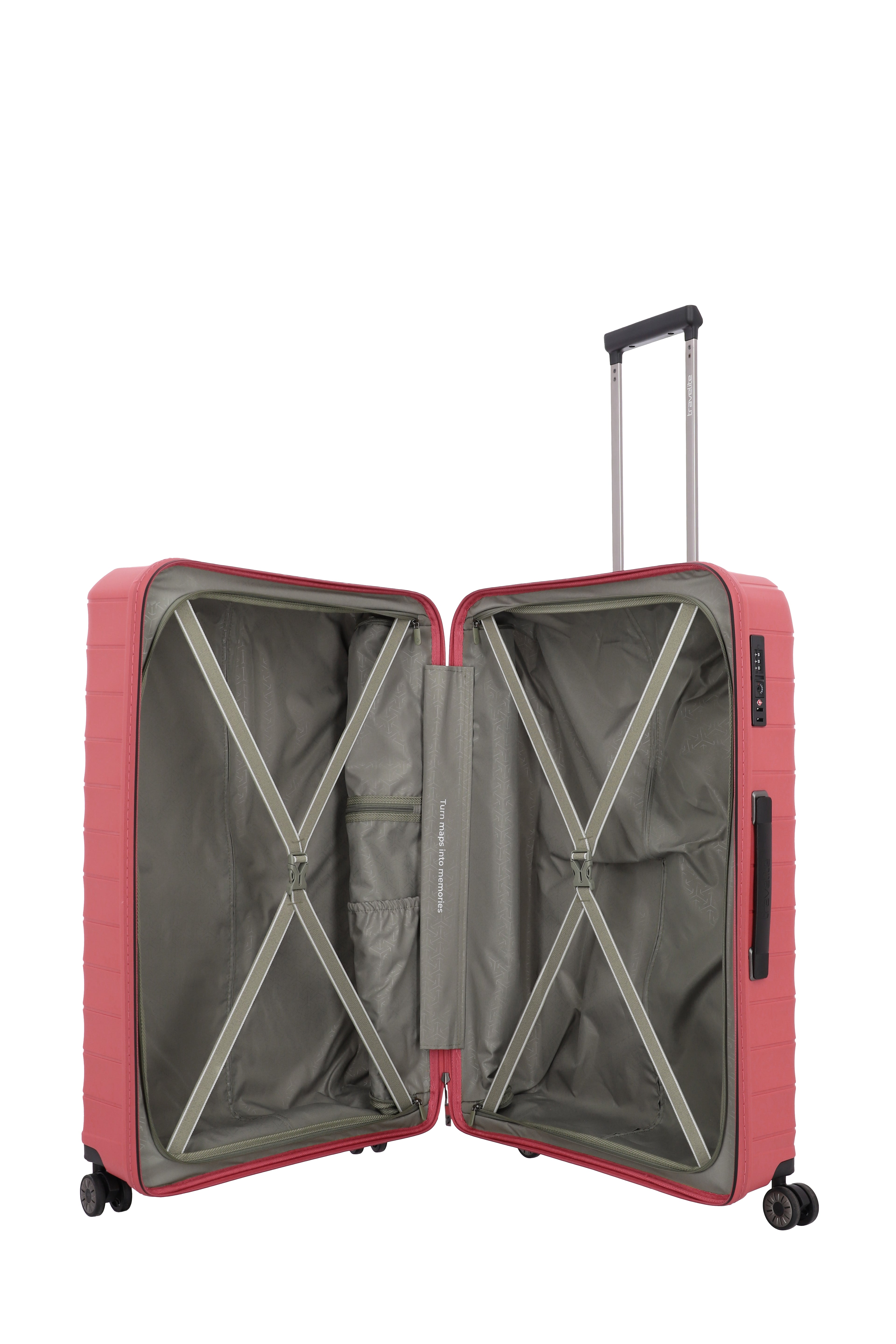 Travelite MOOBY 4w Trolley L, Rot
