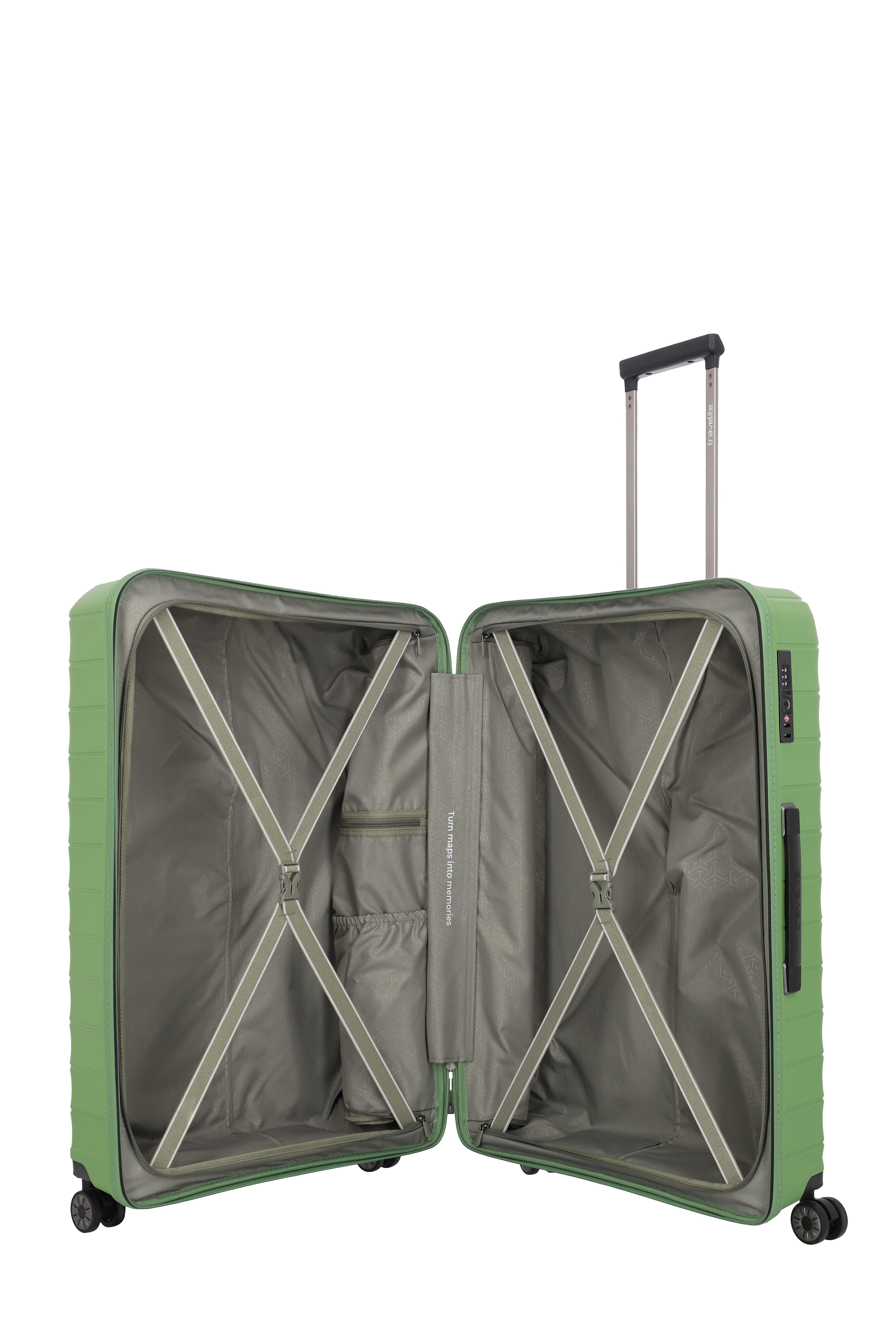 Travelite MOOBY 4w Trolley L, Grün