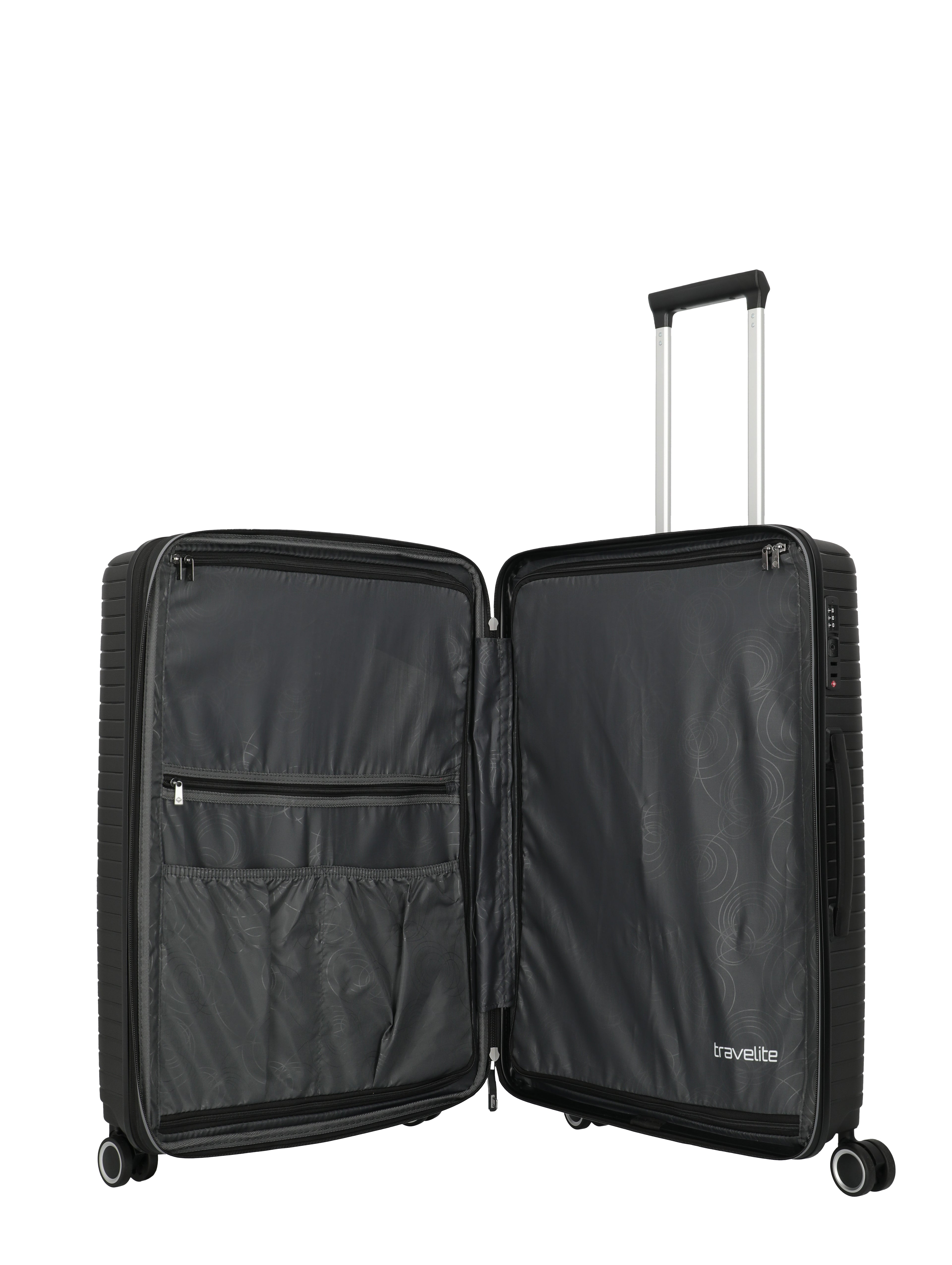 Travelite ORBITA 4w Trolley M erw., Schwarz
