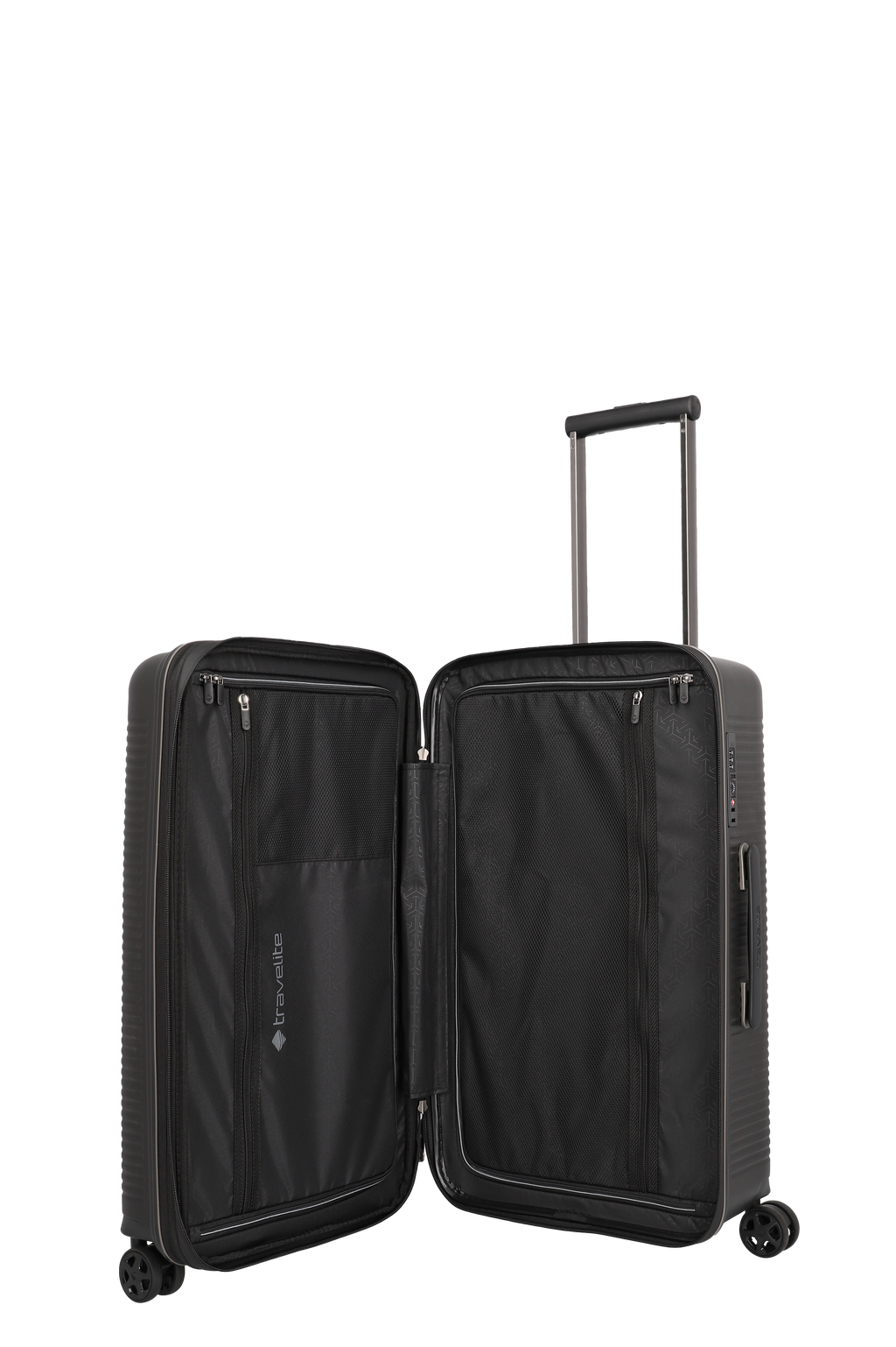 Travelite ROOMER 4w Trunk M, Schwarz – Produktansicht 6