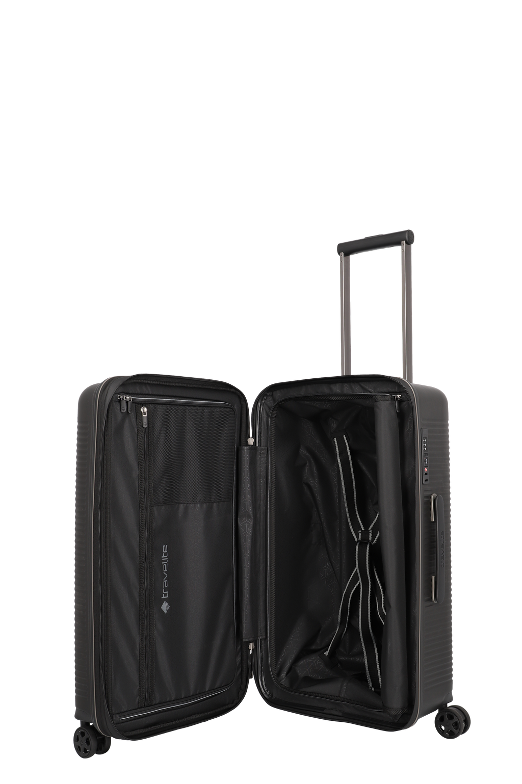 Travelite ROOMER 4w Trunk M, Schwarz – Produktansicht 7