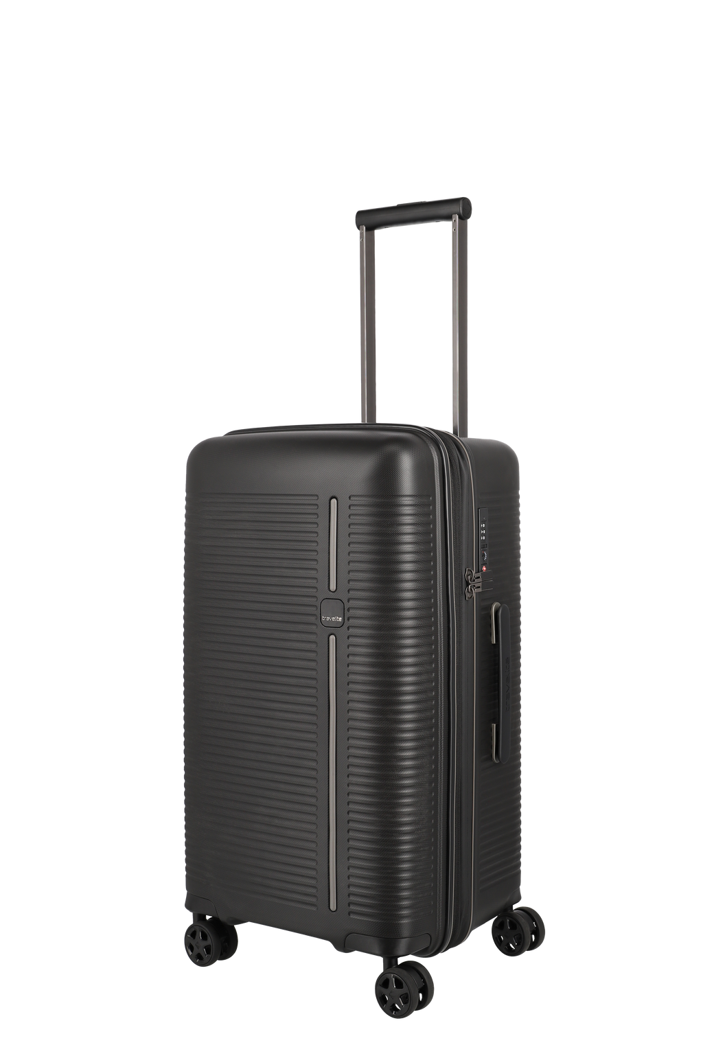 Travelite ROOMER 4w Trunk M, Schwarz – Produktansicht 2