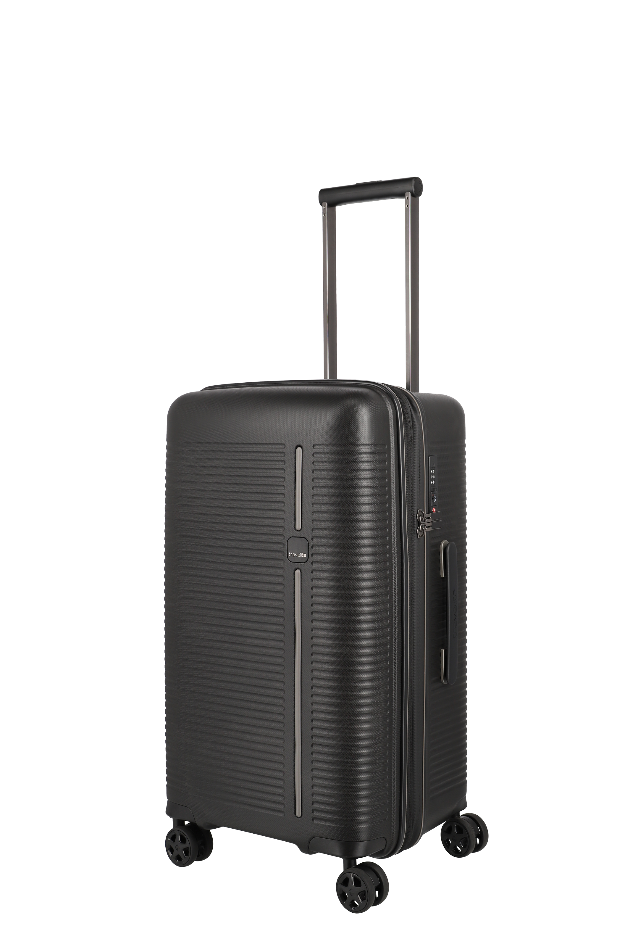 Travelite ROOMER 4w Trunk M, Schwarz – Produktansicht 2