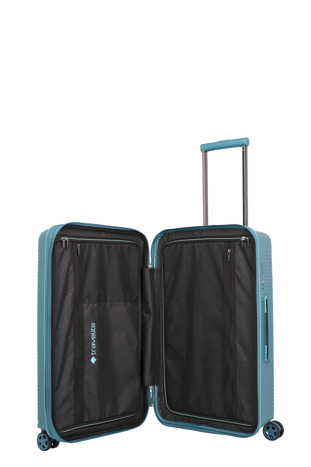 Travelite ROOMER 4w Trunk M, Aqua – Produktansicht 7