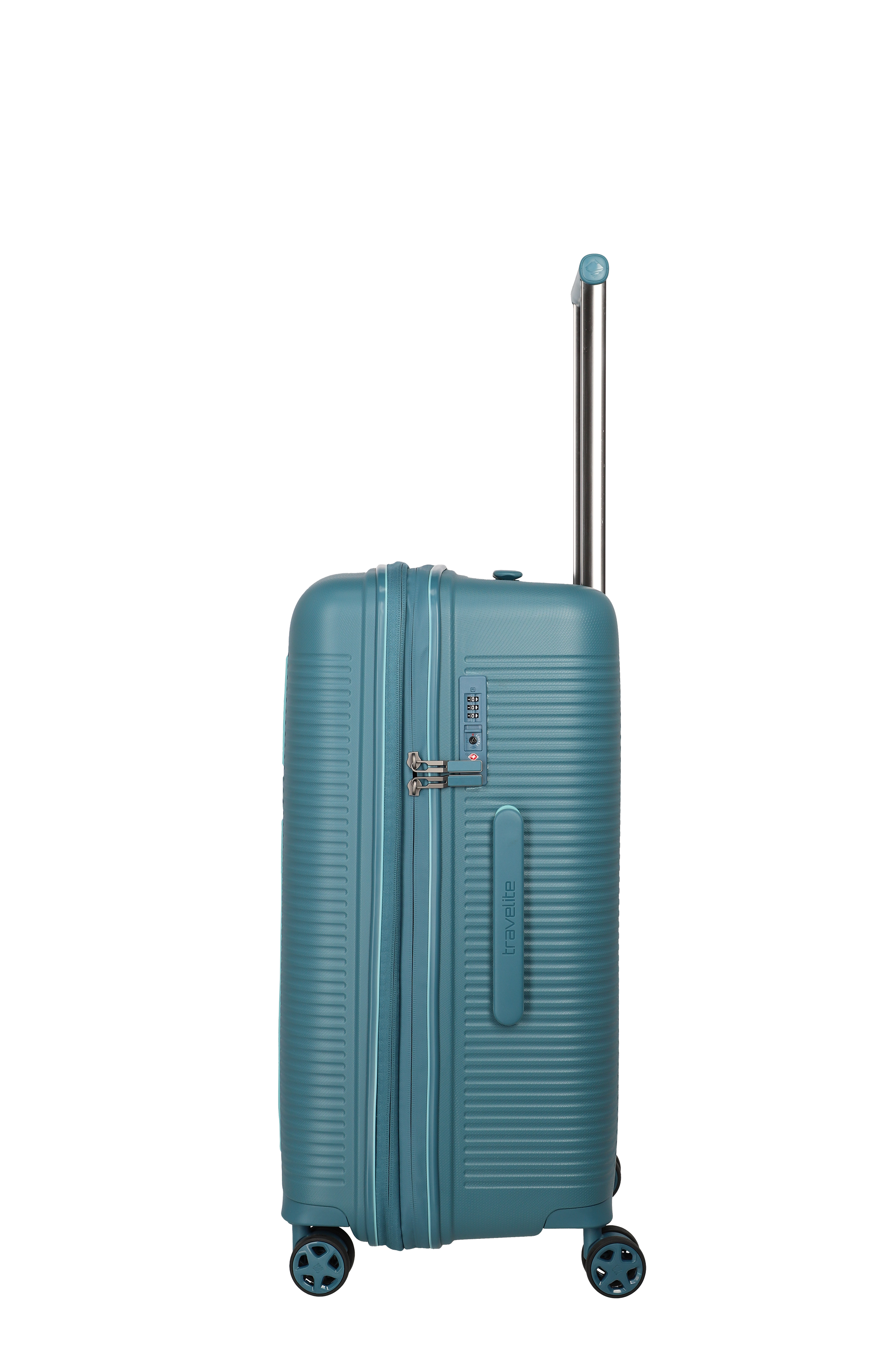 Travelite ROOMER 4w Trunk M, Aqua – Produktansicht 4