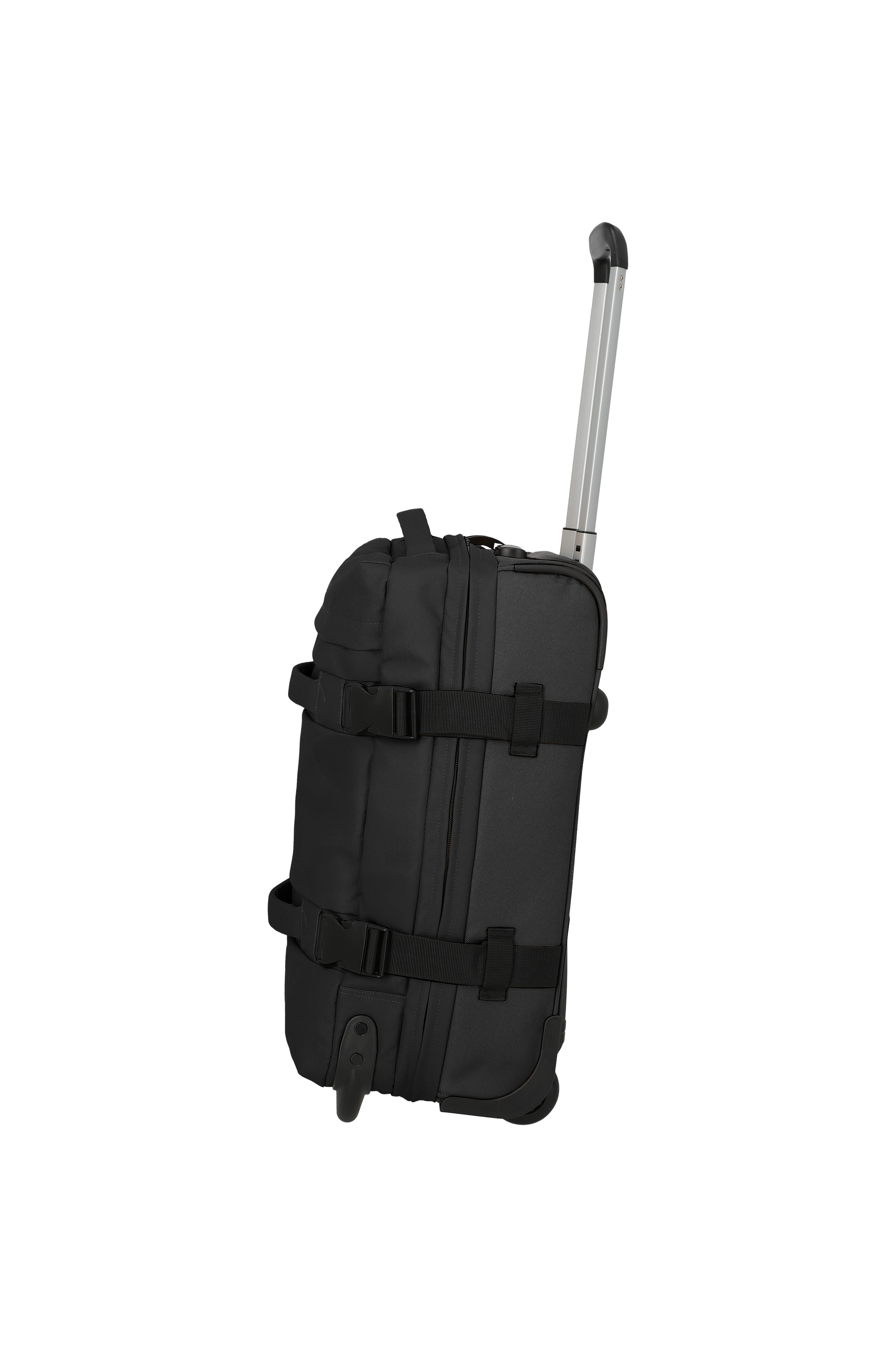 Travelite BOLONIA Rollenreisetasche S, Schwarz – Seitenansicht