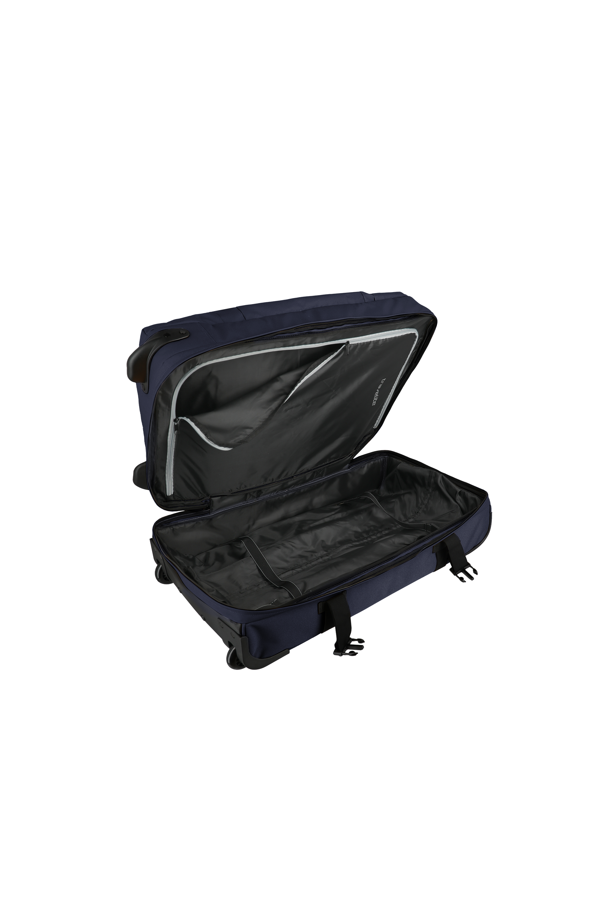Travelite BOLONIA Rollenreisetasche S, Navy – Innenansicht