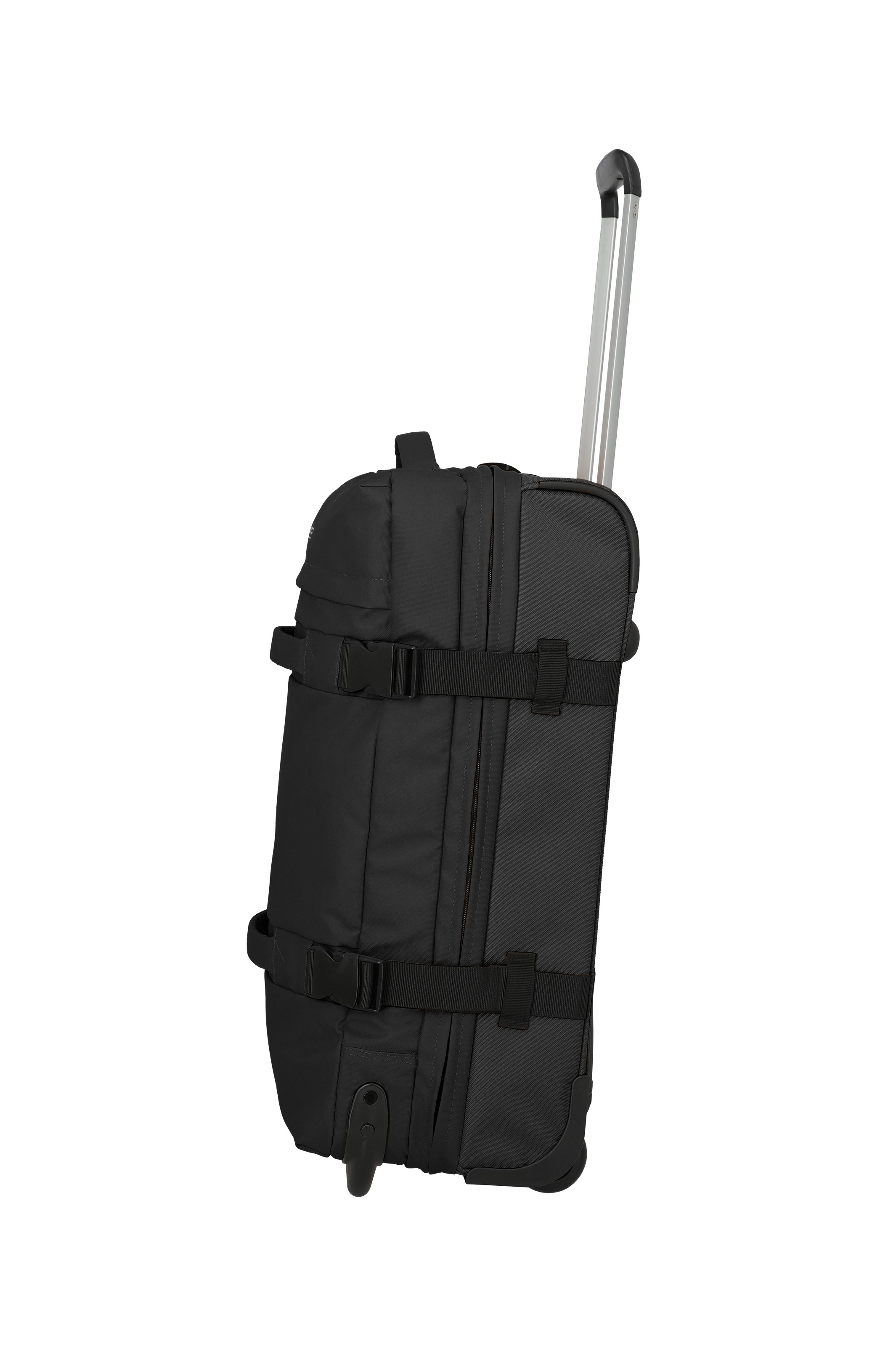 Travelite BOLONIA Rollenreisetasche M, Schwarz – Seitenansicht
