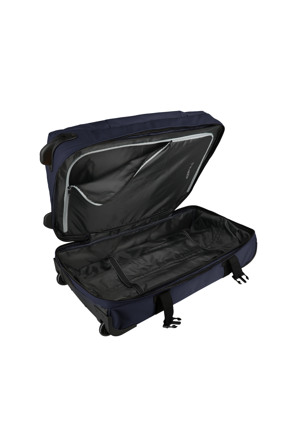 Travelite BOLONIA Rollenreisetasche M, Navy – Innenansicht