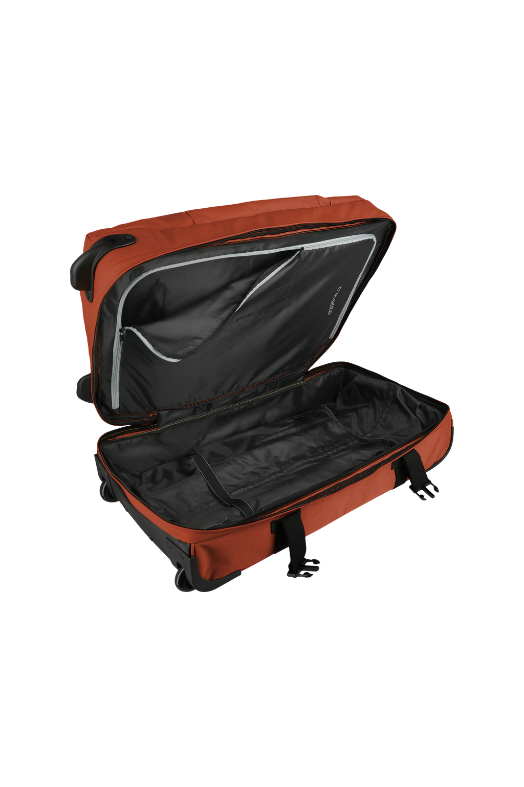 Travelite BOLONIA Rollenreisetasche M, Orange – Innenansicht