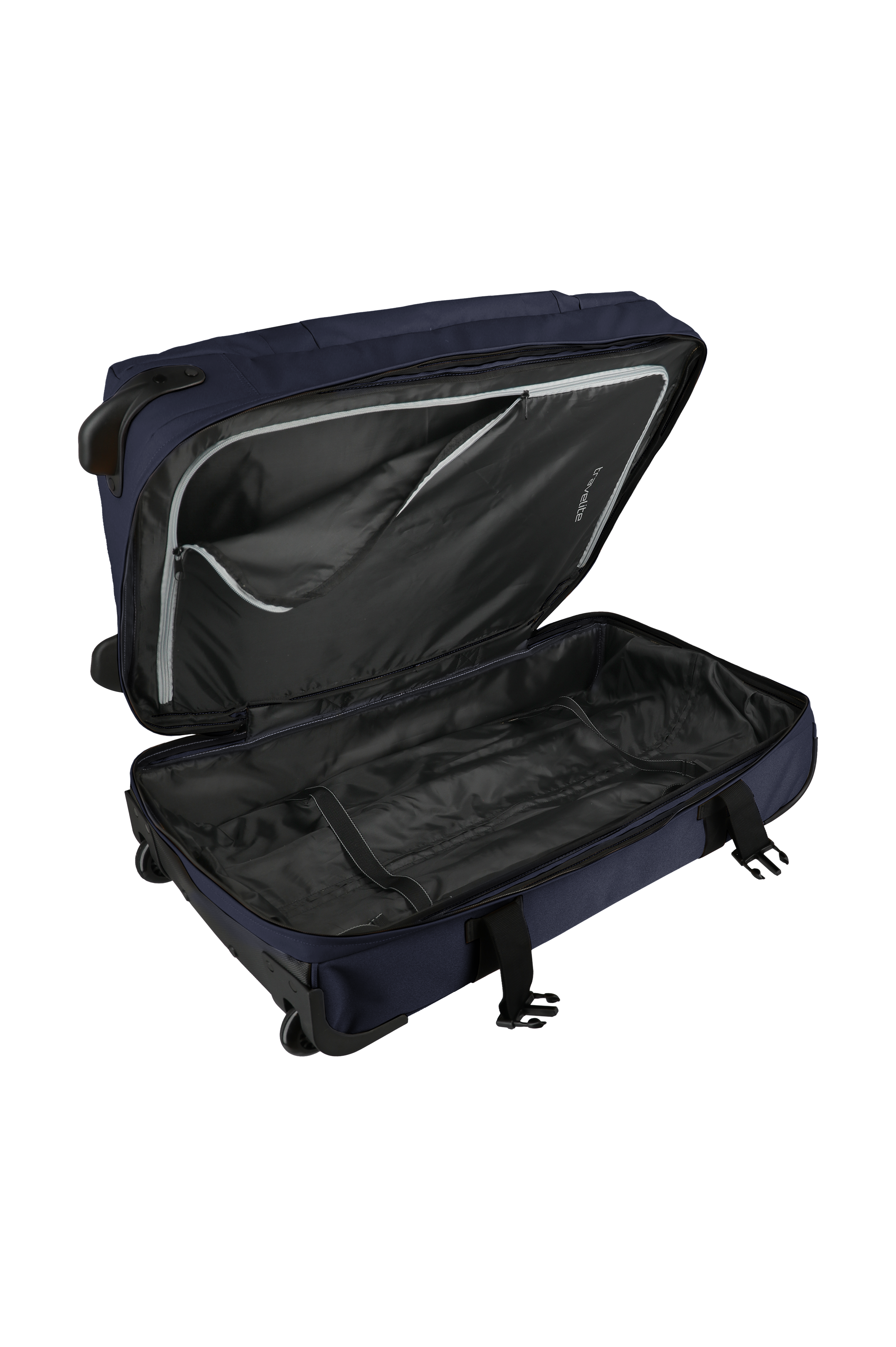 Travelite BOLONIA Rollenreisetasche L, Navy – Innenansicht