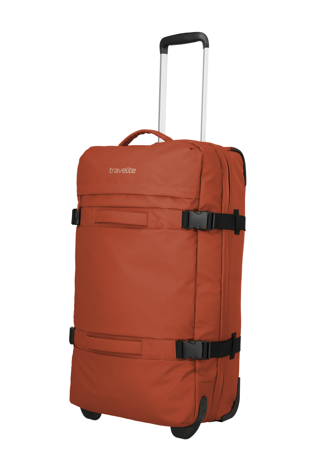Travelite BOLONIA Rollenreisetasche L, Orange – Schrägansicht
