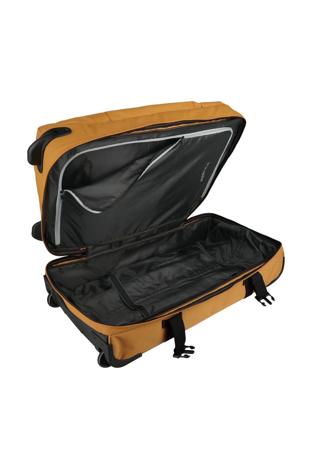 Travelite BOLONIA Rollenreisetasche L, Gelb – Innenansicht