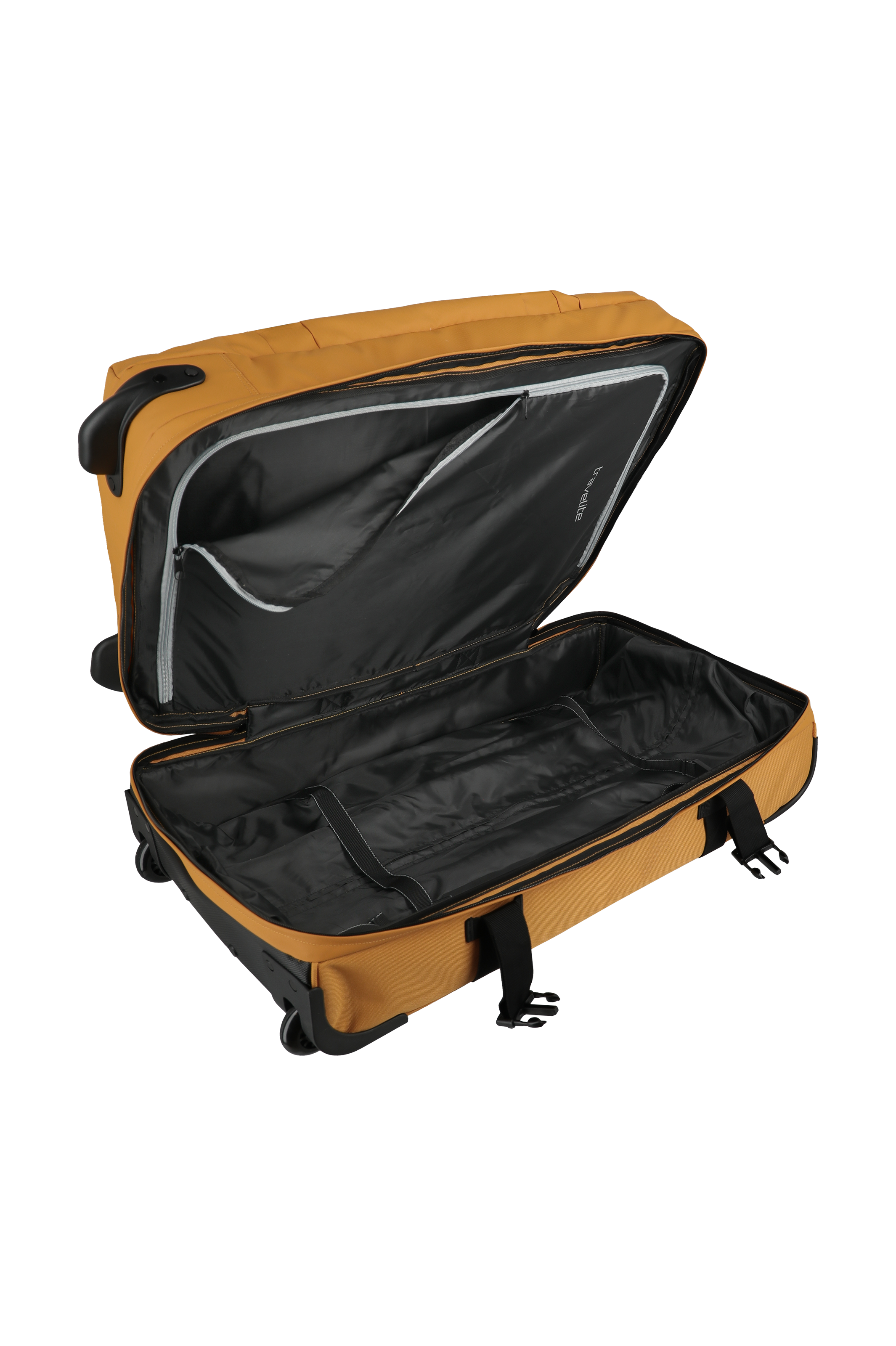 Travelite BOLONIA Rollenreisetasche L, Gelb – Innenansicht