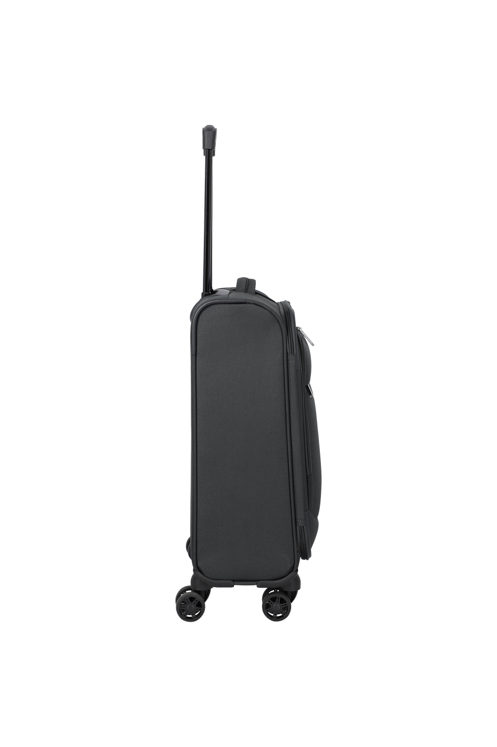 Travelite PRIEGO 4w Trolley S, Anthrazit – Seitenansicht