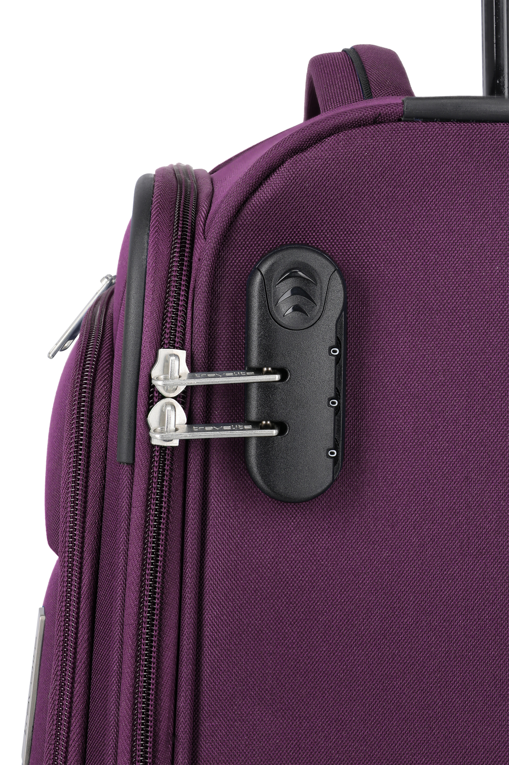 Travelite PRIEGO 4w Trolley S, Berry – Produktansicht 7