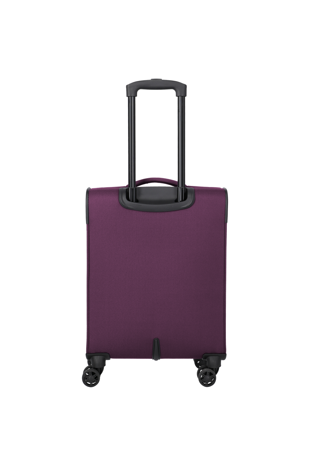 Travelite PRIEGO 4w Trolley S, Berry – Rückansicht