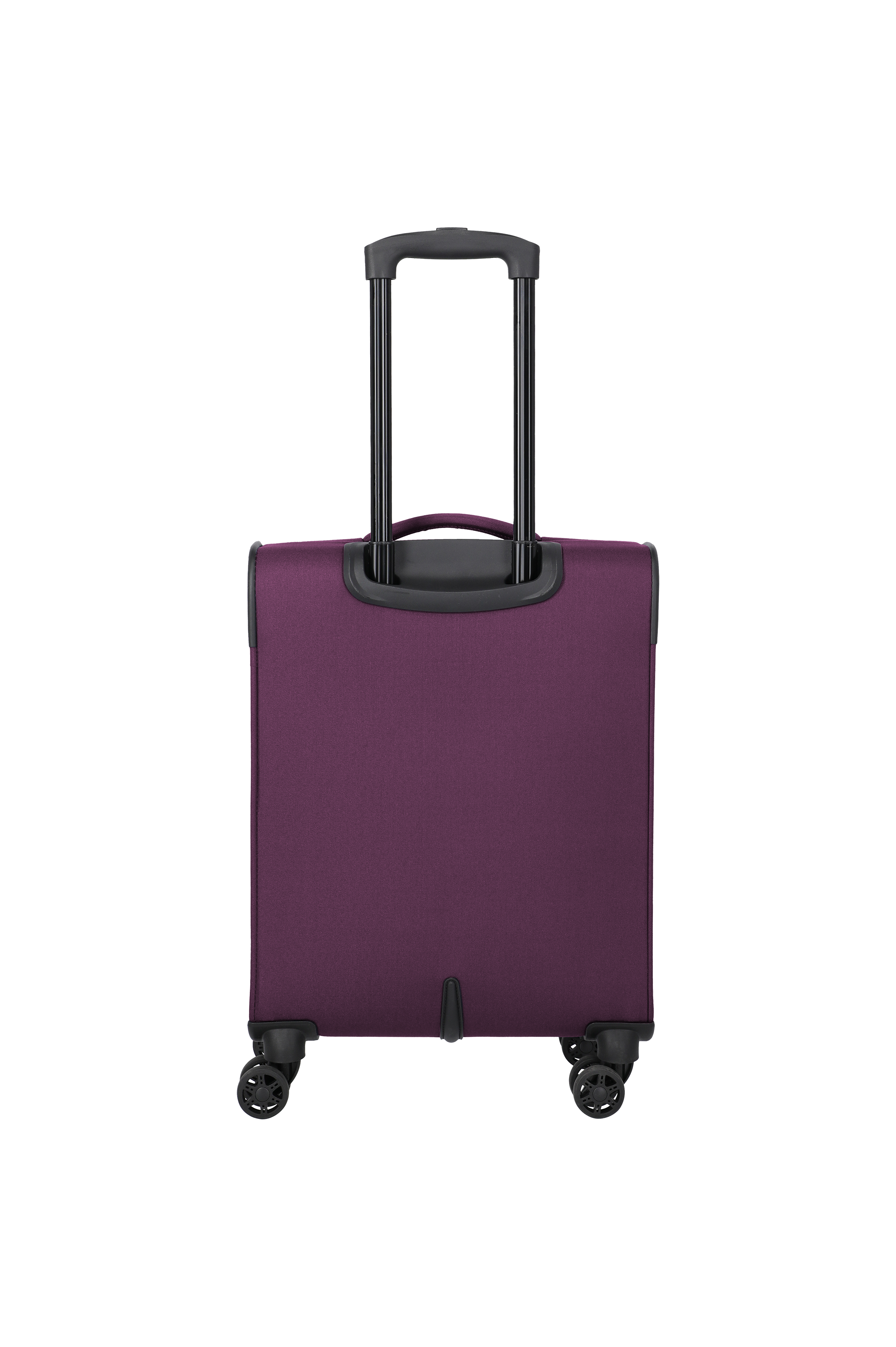 Travelite PRIEGO 4w Trolley S, Berry – Rückansicht