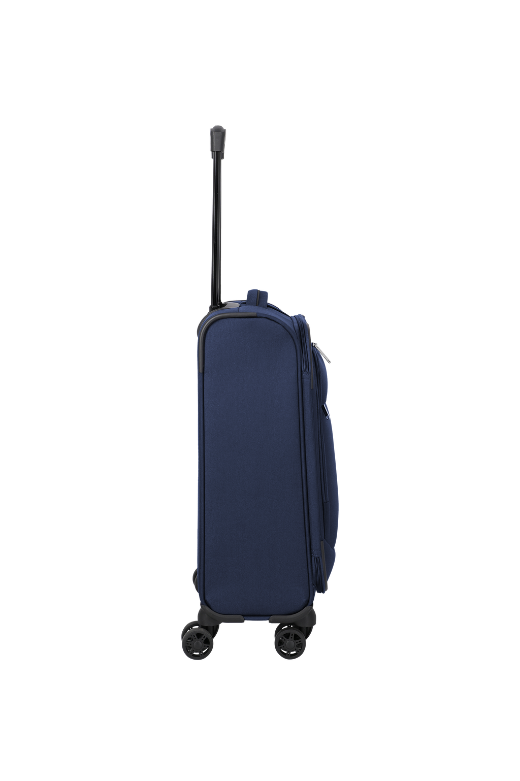 Travelite PRIEGO 4w Trolley S, Navy – Seitenansicht