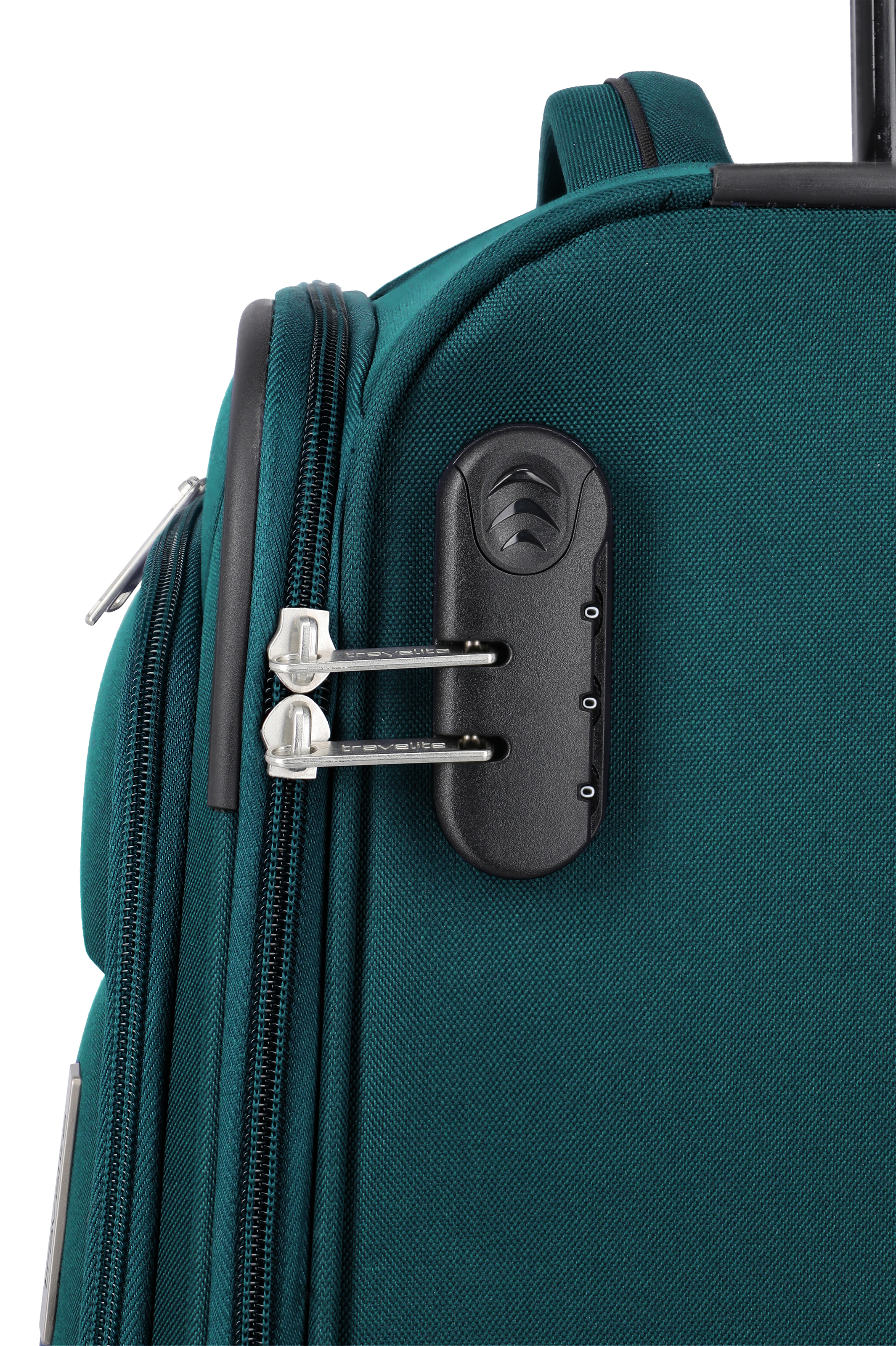 Travelite PRIEGO 4w Trolley S, Petrol – Produktansicht 7
