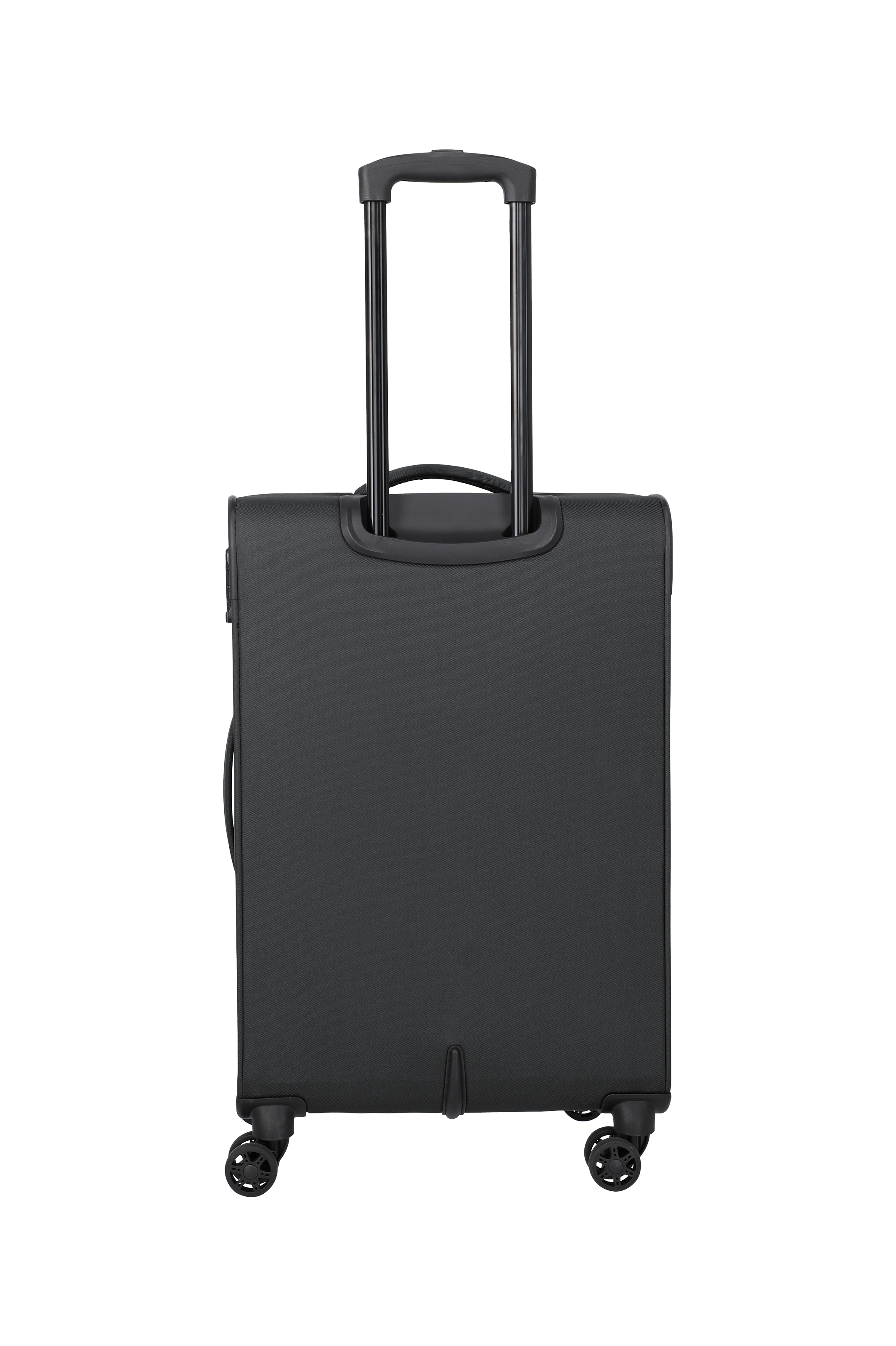 Travelite PRIEGO 4w Trolley M, Anthrazit – Rückansicht